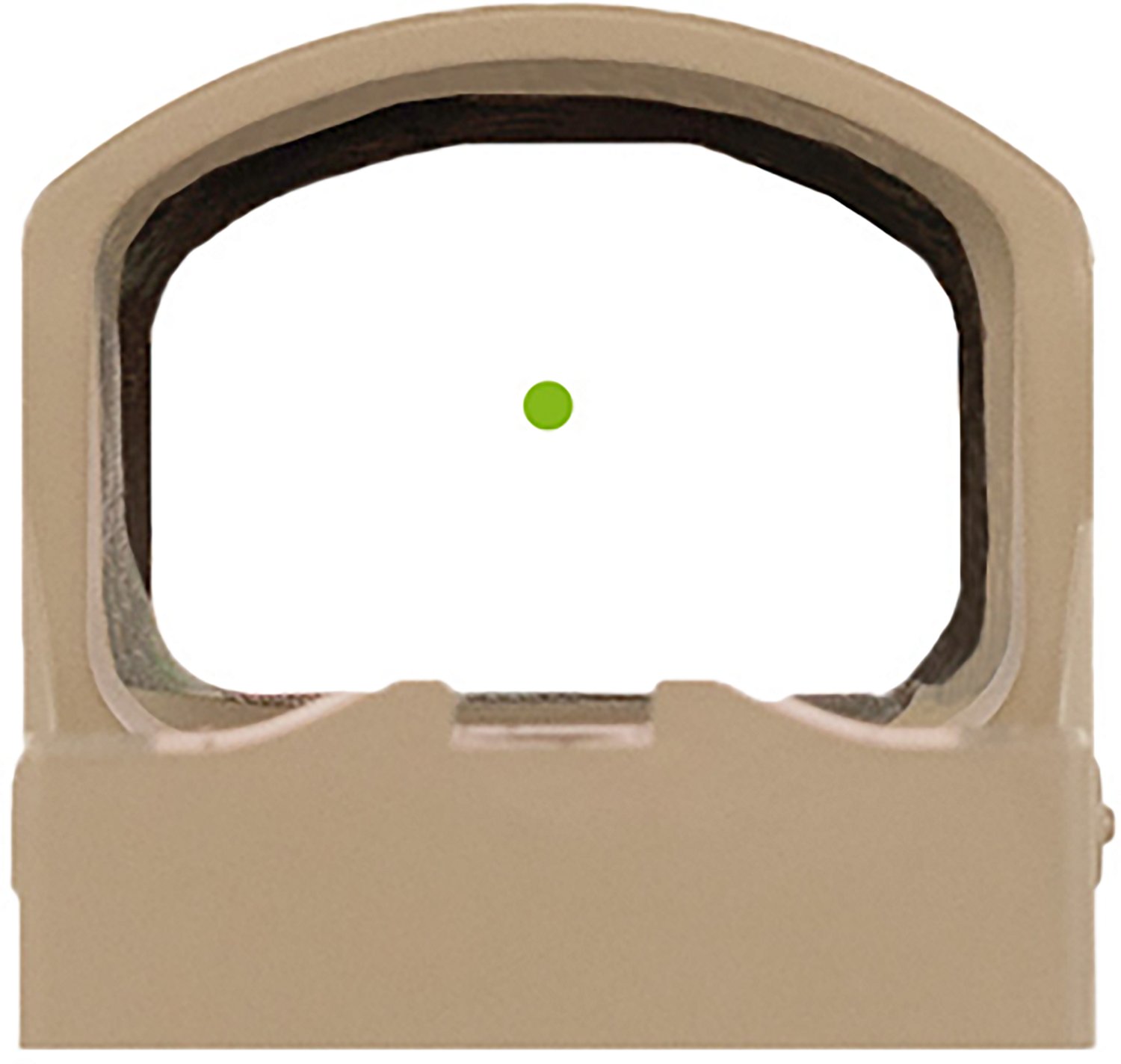 Viridian RFX15 FDE 1 x 17 mm Micro Green Dot Reflex Sight with SHIELD Footprint - view number 5