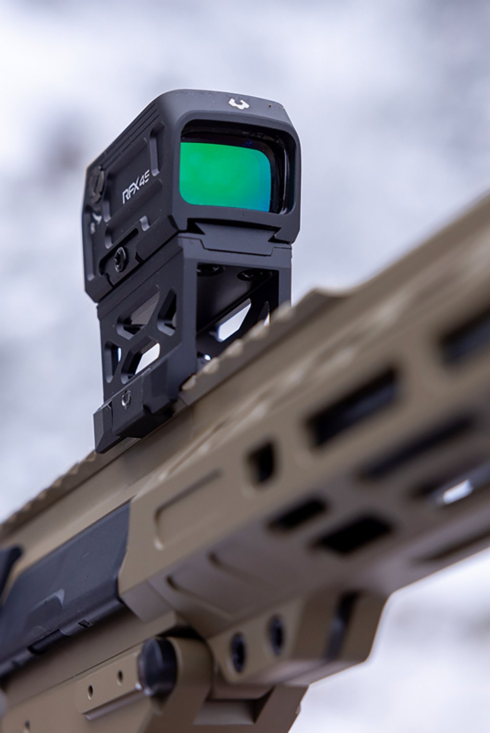 Viridian RFX44 Compact Closed Emitter Green Dot Sight with GLOCK MOS Adapter - view number 7