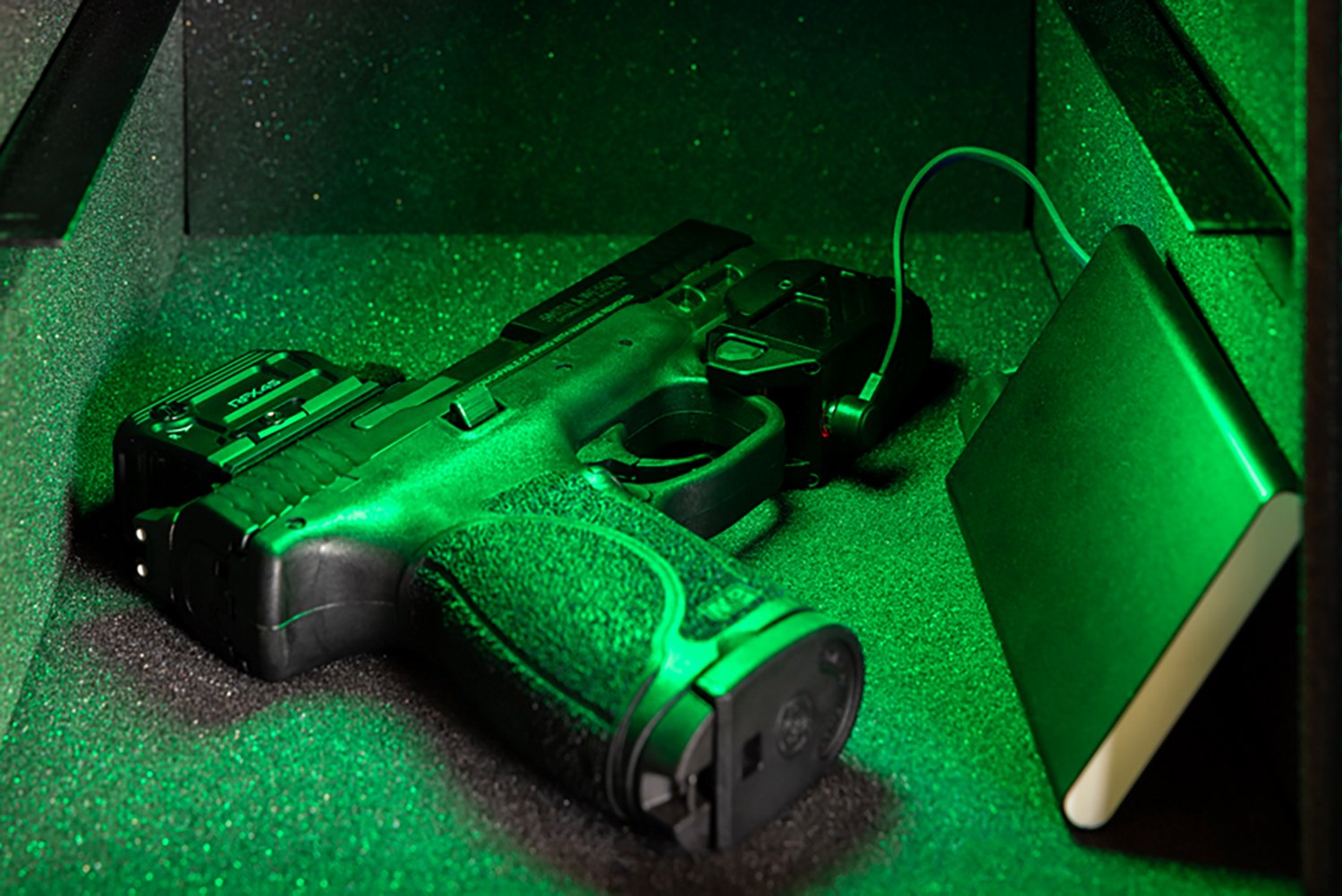 Viridian RFX44 Compact Closed Emitter Green Dot Sight with GLOCK MOS Adapter - view number 8