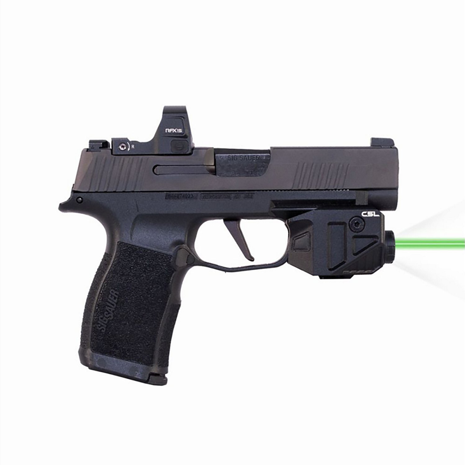 Viridian C5L Custom Sig P365 Green Laser 550 Lumen Tactical Light Combo - view number 4
