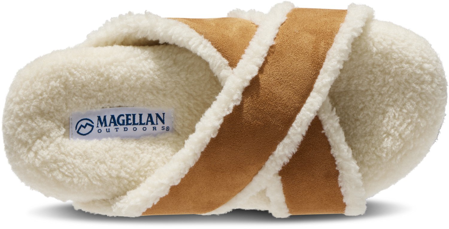 Magellan Outdoors Women's Criss Cross Double Strap Slippers - view number 3