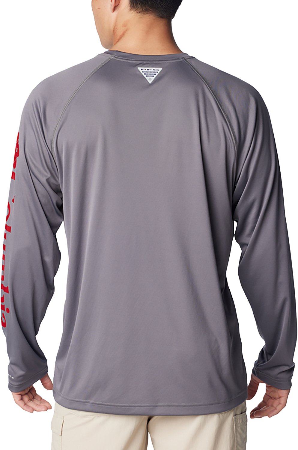 Columbia Sportswear Men's University of Georgia Terminal Tackle Long Sleeve T-shirt - view number 2