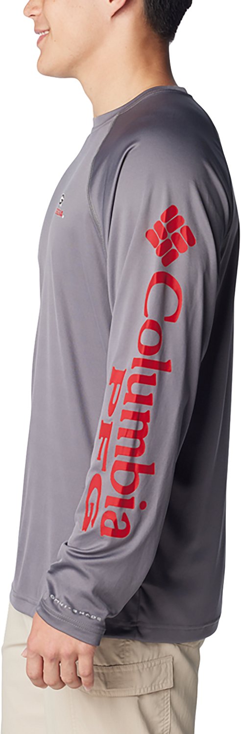 Columbia Sportswear Men's University of Georgia Terminal Tackle Long Sleeve T-shirt - view number 3