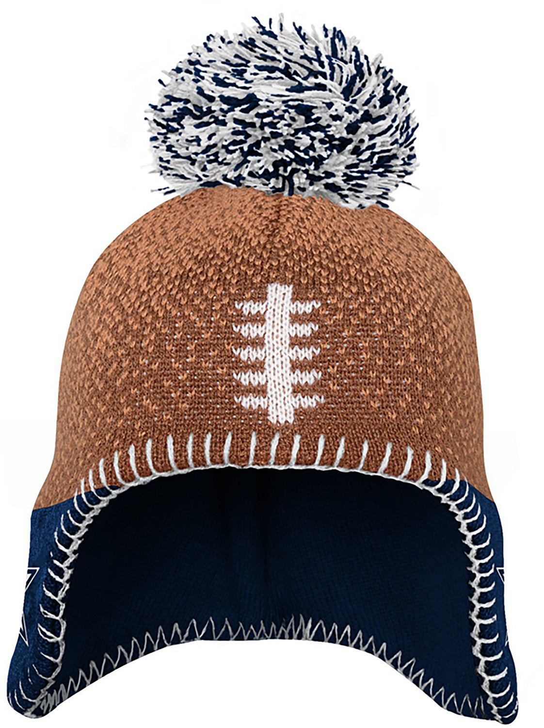 Outerstuff Youth Dallas Cowboys Football Head Knit Winter Hat - view number 2