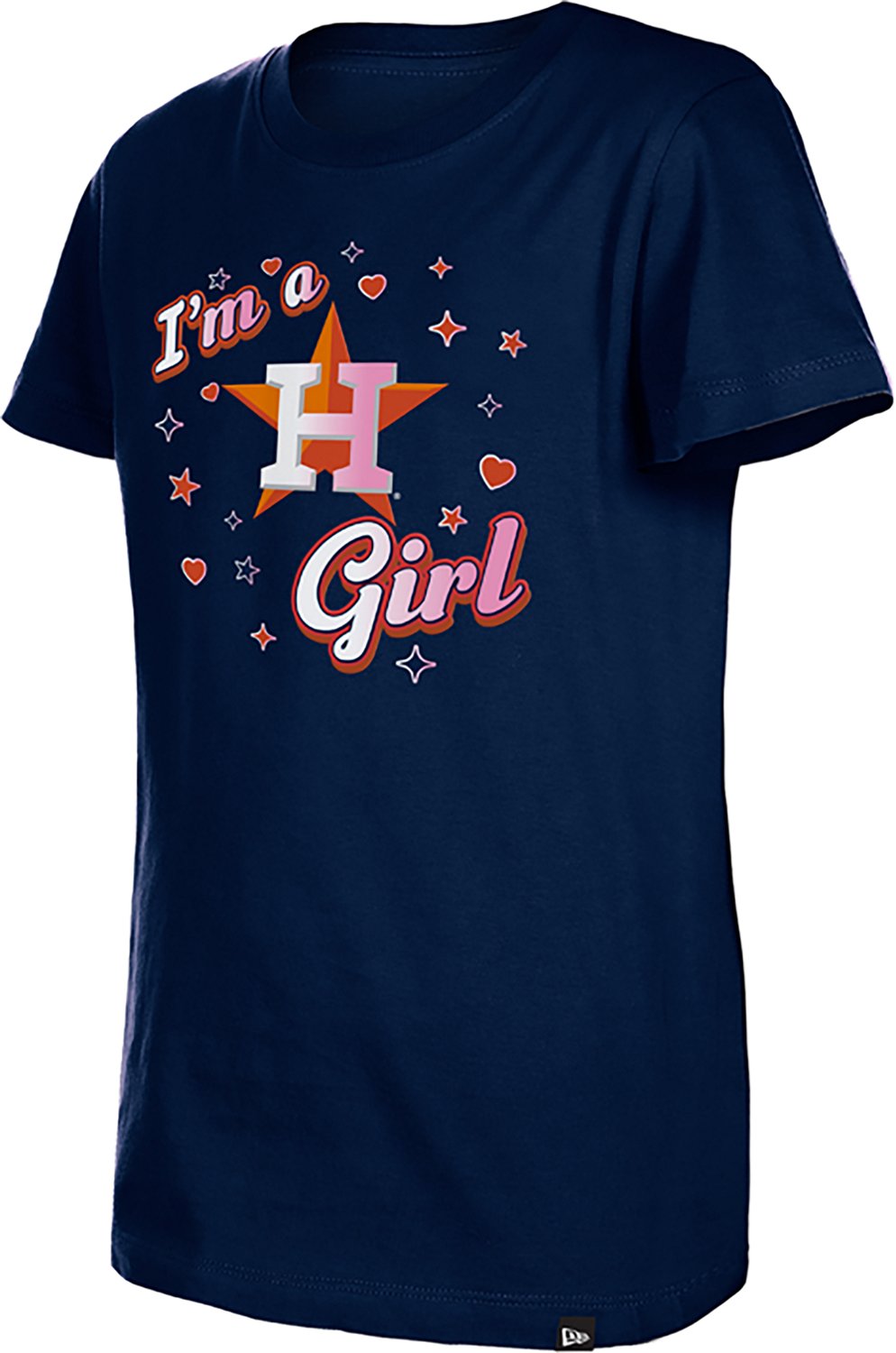 New Era Girls' Astros Color Changing Ink T-shirt - view number 1