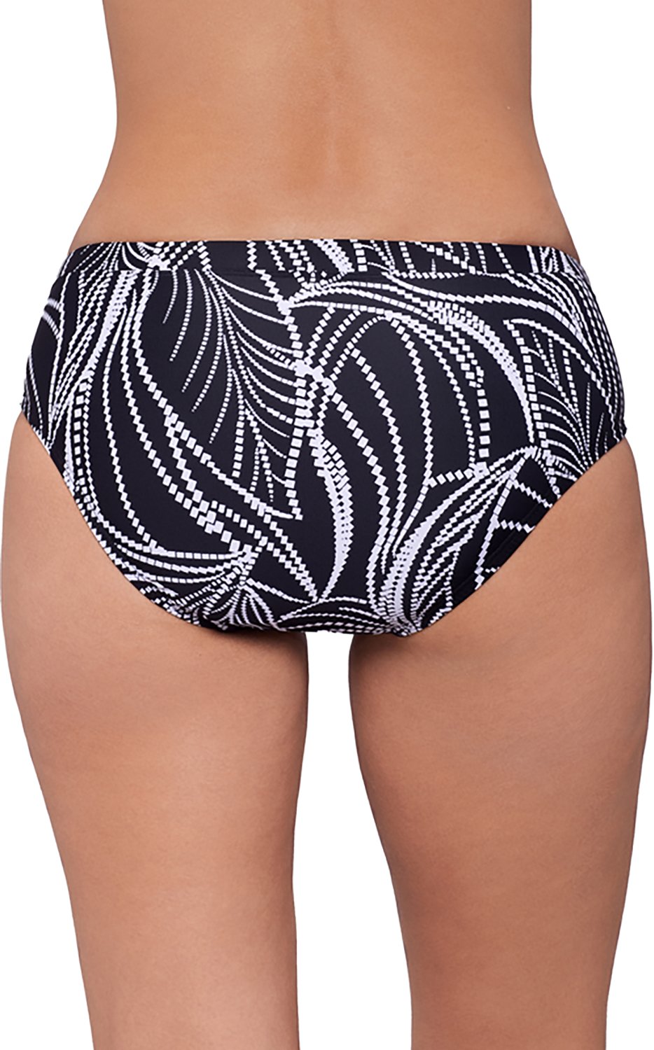 Eco Beach Women's Digital Foliage Tropicali Virtual Stripe Hipster Brief - view number 2