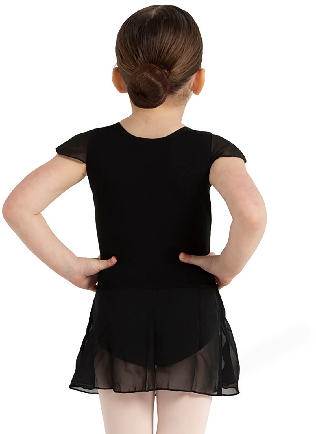 Capezio Girls' Flutter Sleeve Dress  - view number 4