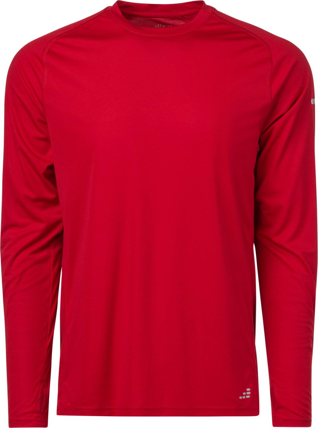 BCG Men's Run Grid Mesh Long Sleeve T-shirt - view number 5