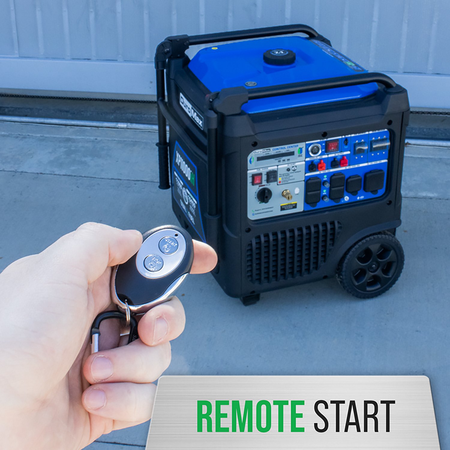 DuroMax XP11000iH 11,000 Watt Portable Duel Fuel Inverter Generator with CO Alert - view number 8