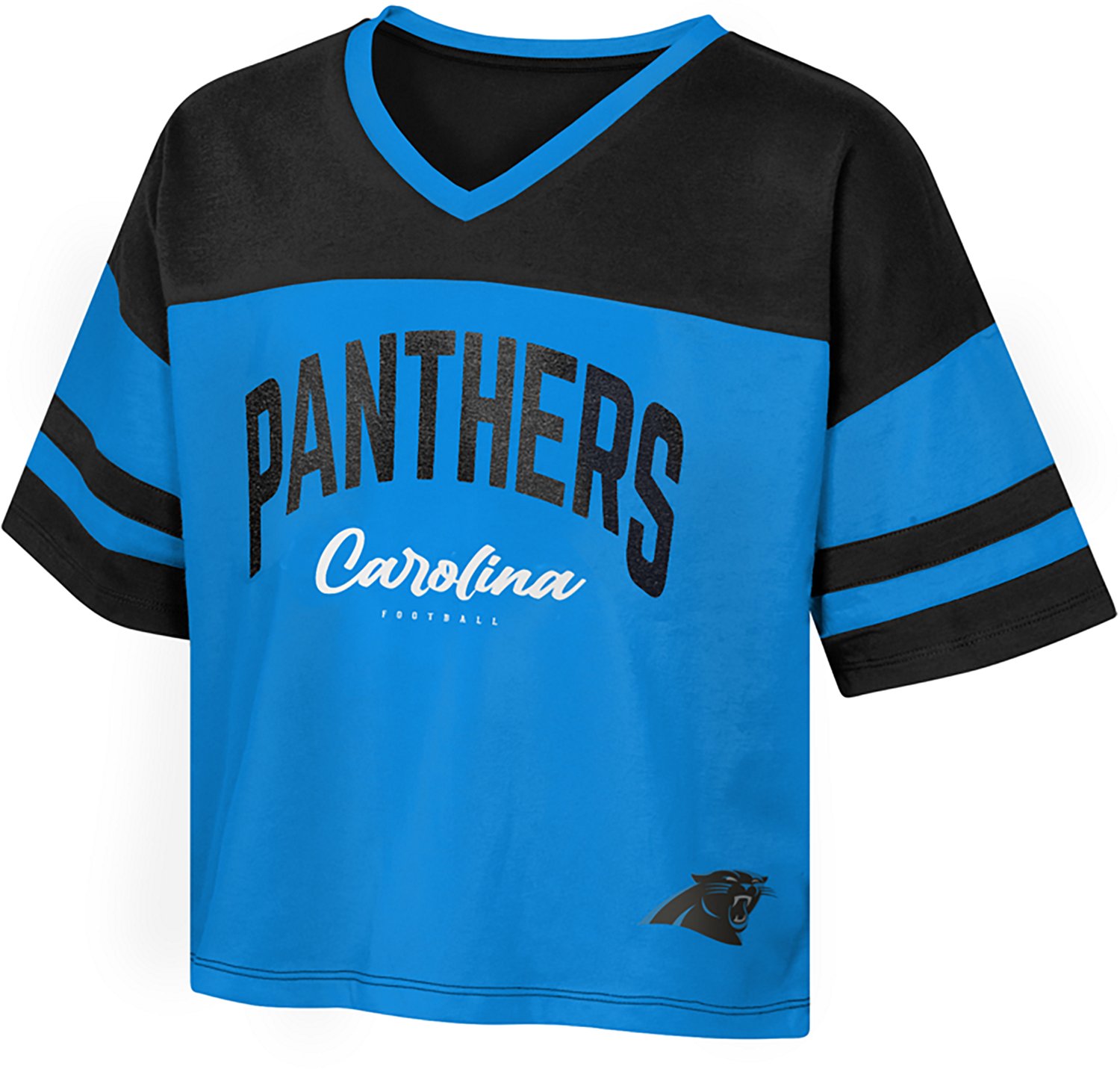 Outerstuff Women's Carolina Panthers The Play Maker Jersey T-shirt - view number 2