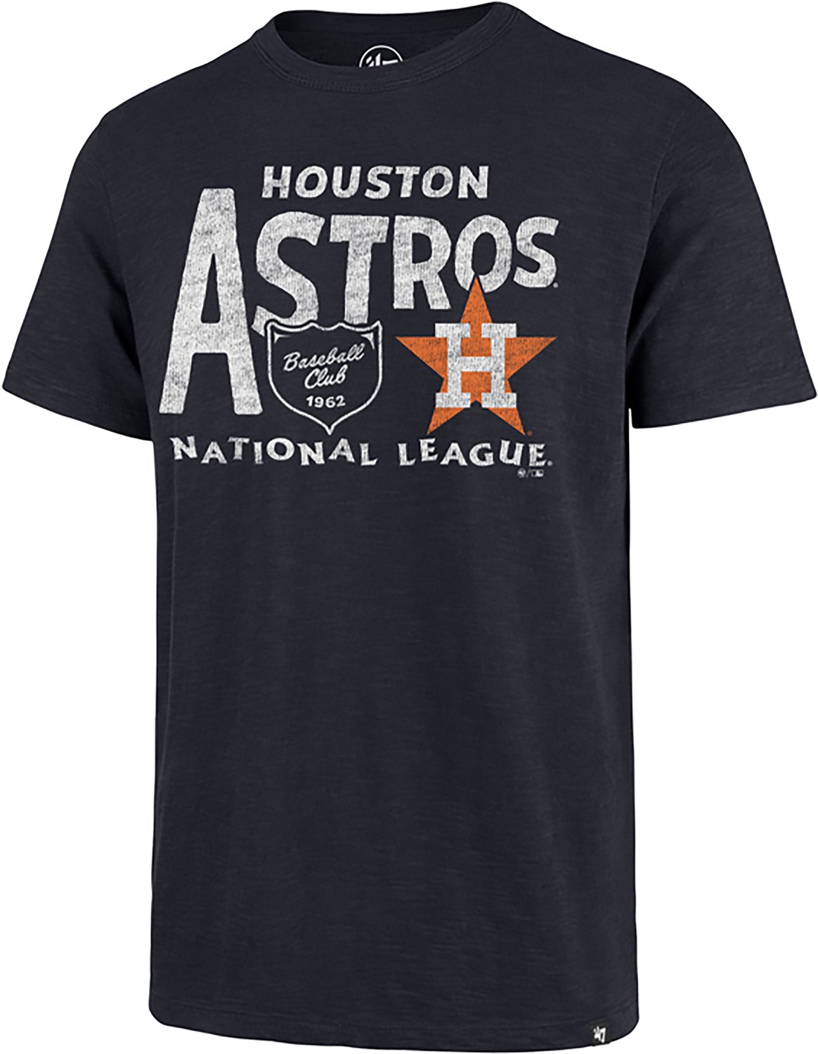 47 Brand Men's Astros Forkball Scrum Short Sleeve T-shirt - view number 1