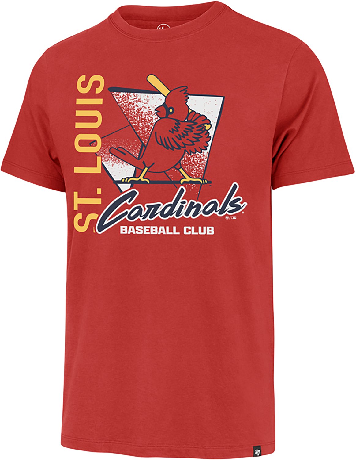 47 Brand Men's Cardinals Side Arm Franklin Short Sleeve T-shirt                                                                 