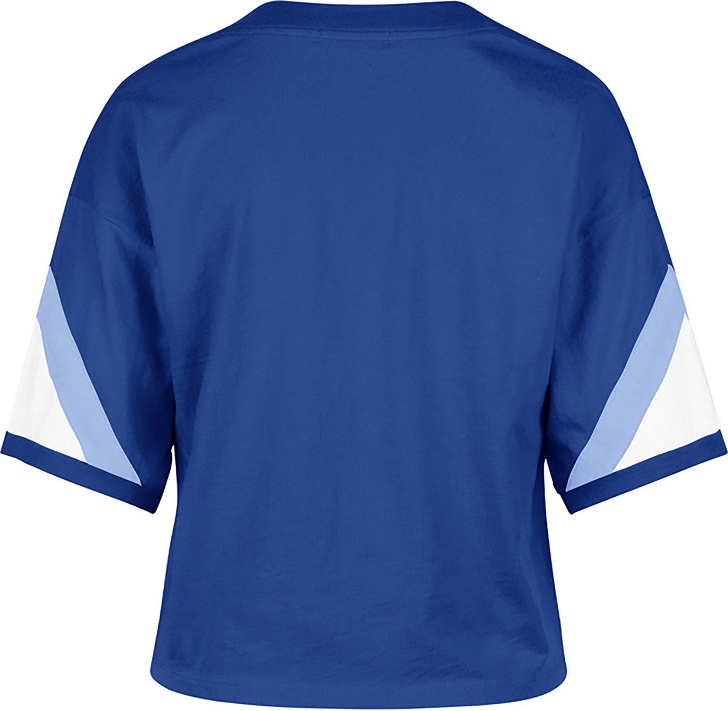 '47 Women's Kansas City Royals Geo Cropped Short Sleeve V-Neck T-shirt - view number 2