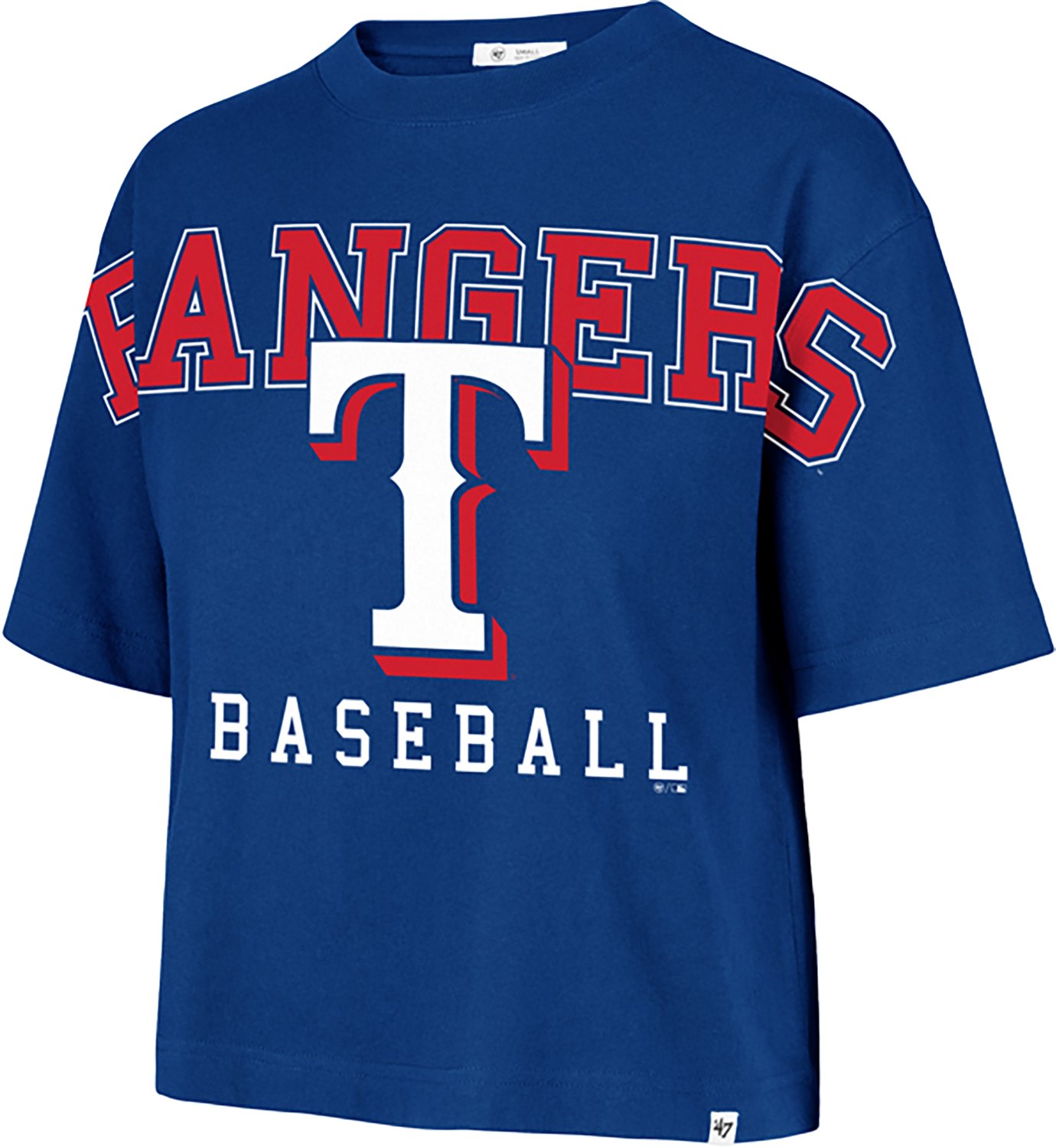 47 Brand Women's Rangers Outreach City Short Sleeve T-shirt