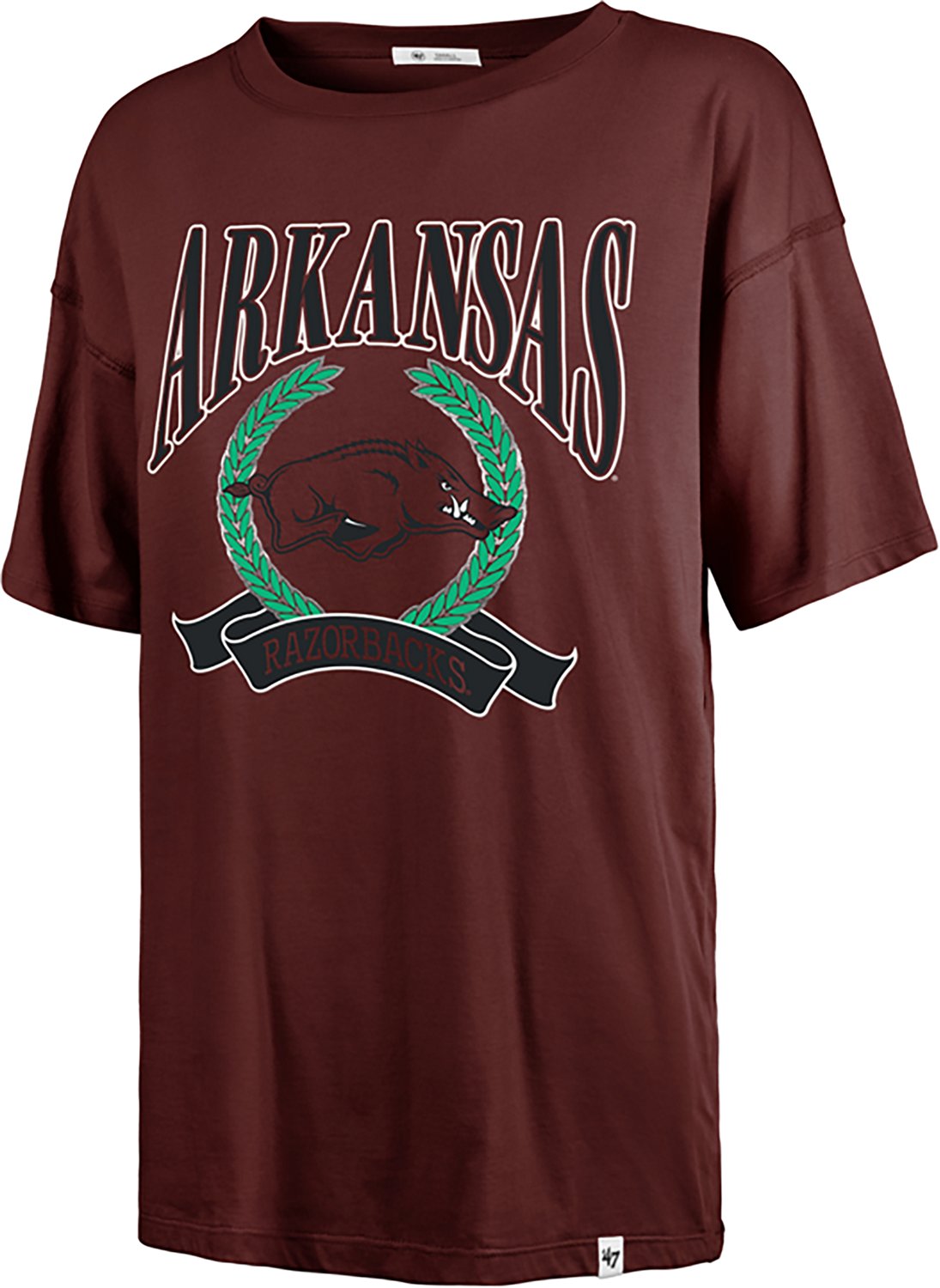 47 Brand Women's Arkansas Flaunt Sadie Short Sleeve T-shirt - view number 2