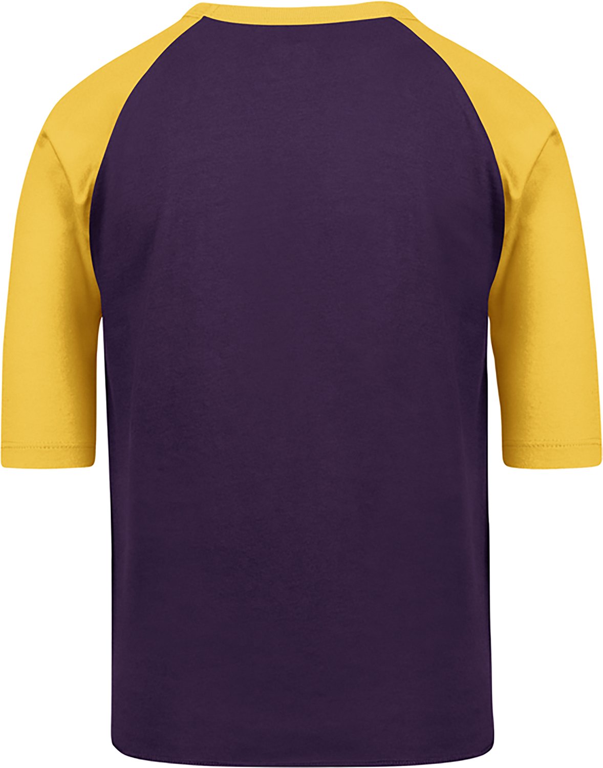 47 Brand Youth LSU Super Script Line Drive Raglan Shirt Short Sleeve T-shirt - view number 3