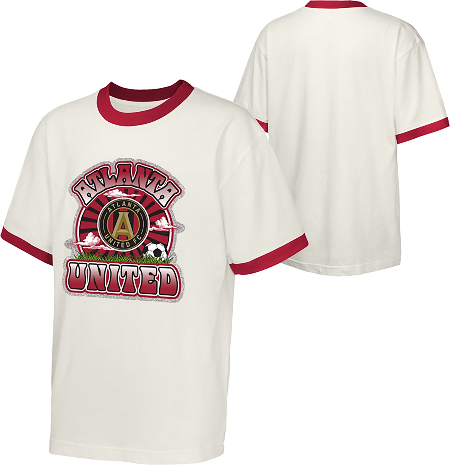 Outerstuff Youth Atlanta United FC Cup-Winner Ringer T-shirt - view number 3