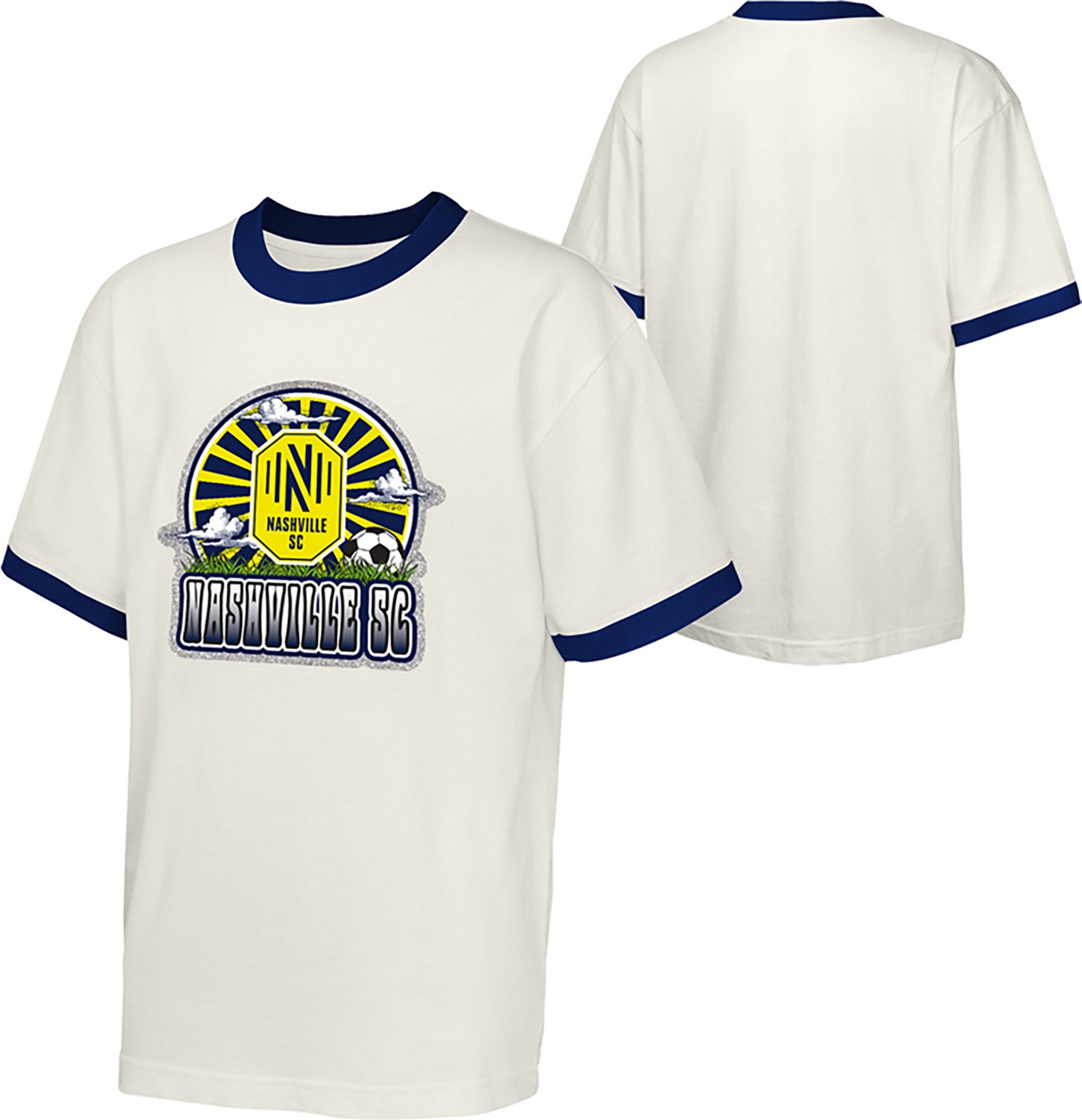 Outerstuff Youth Nashville SC Cup-Winner Ringer T-shirt - view number 3