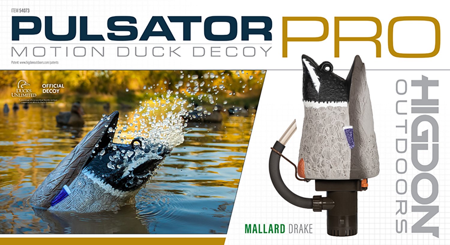 Higdon Pulsator Pro Mallard 3-D Duck Decoy - view number 7