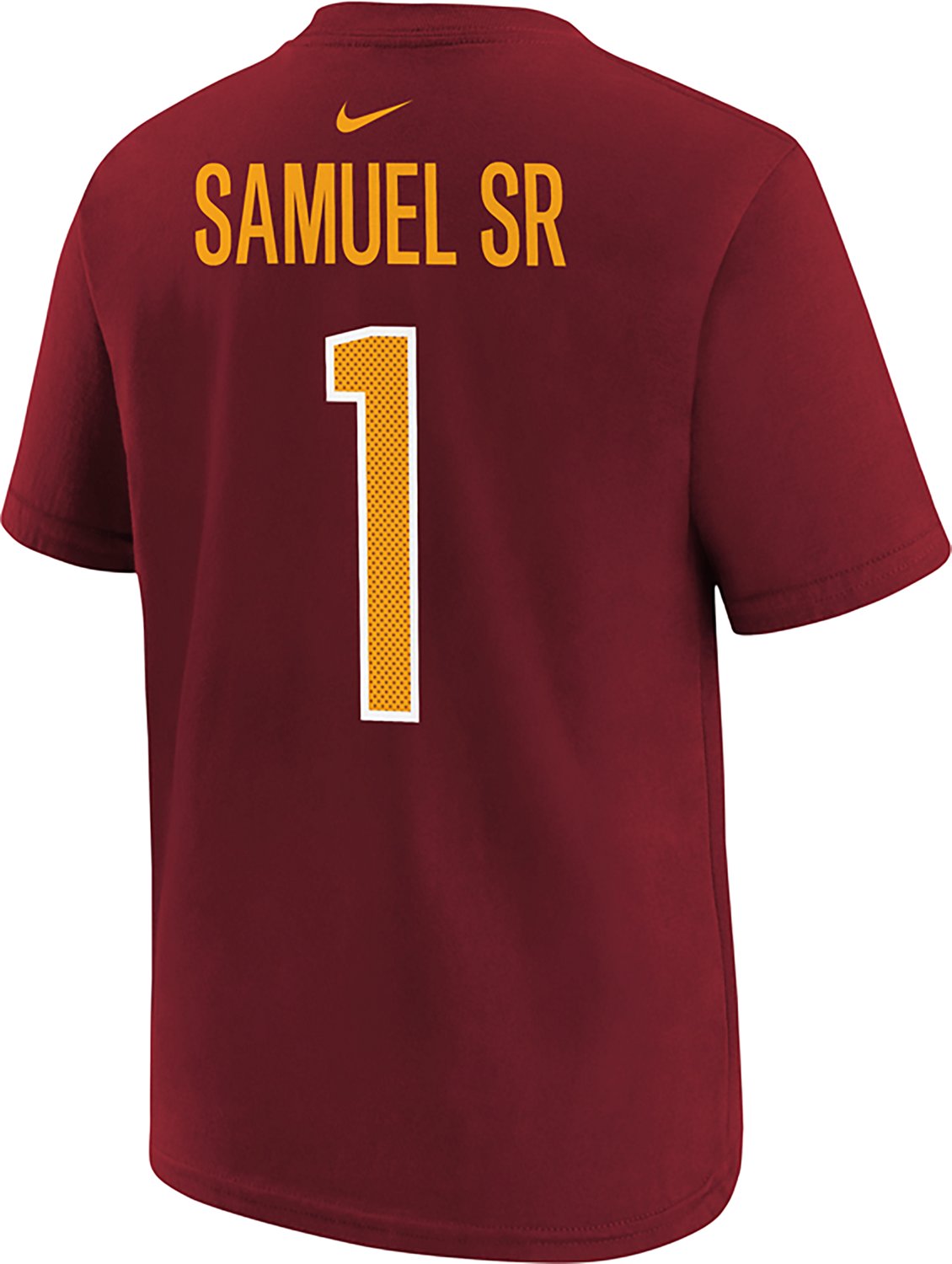 Nike Youth's Washington Commanders Deebo Samuel Sr. Fuse Player Name & Number Tee - view number 2