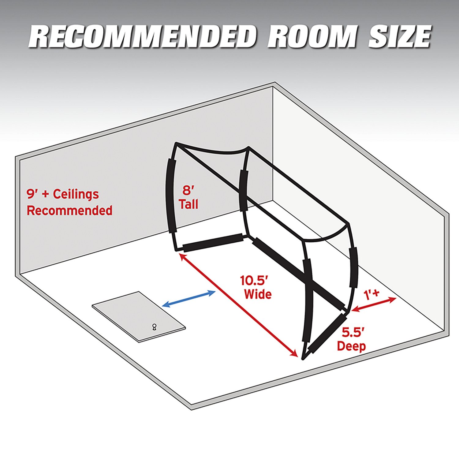 GoSports Range Cage Classic Golf Practice Hitting Net - view number 5
