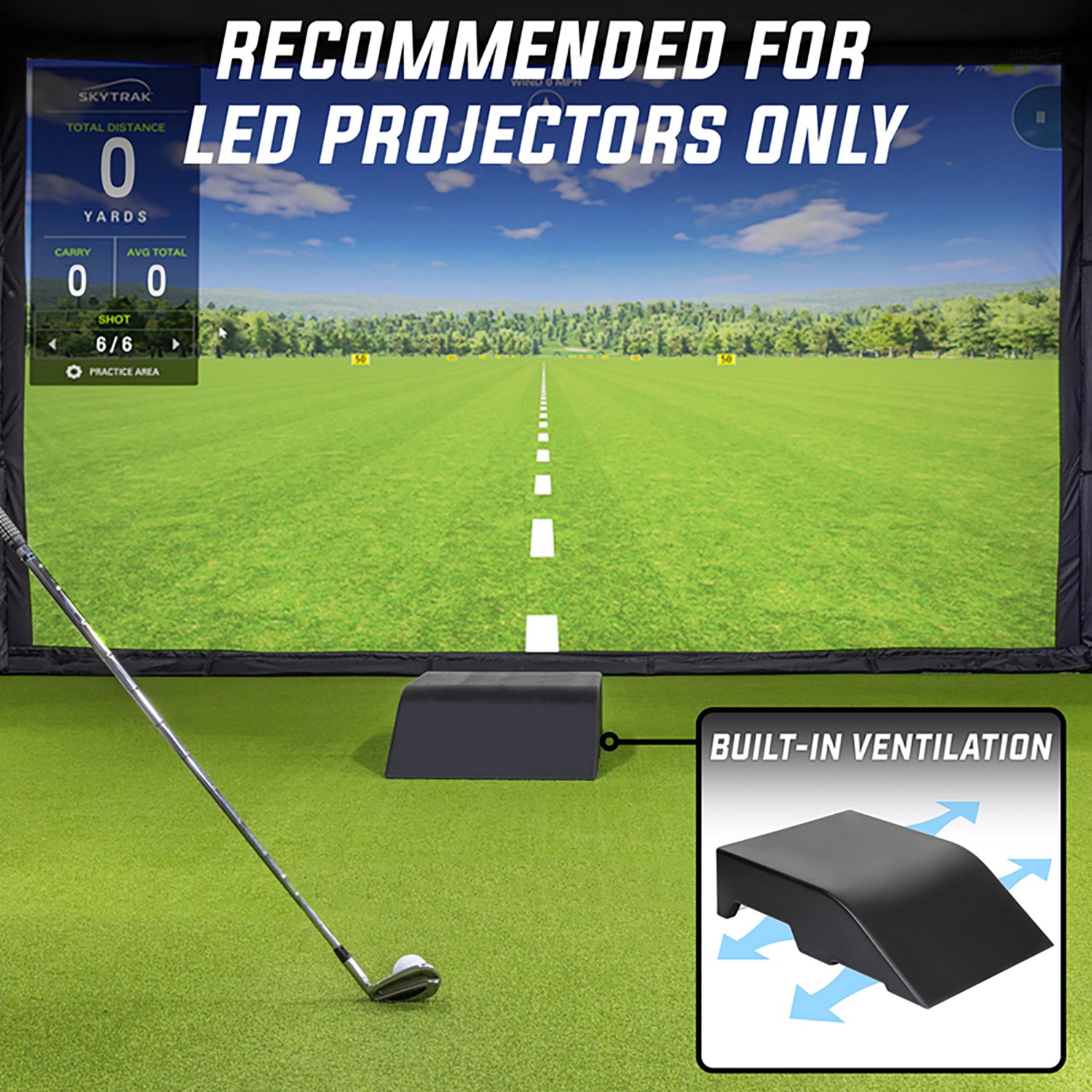 GoSports Golf Simulator Projector Cover                                                                                          - view number 5