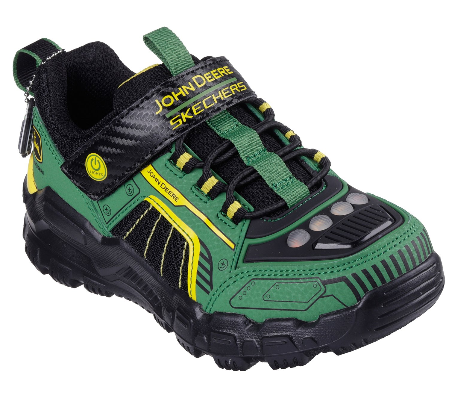 SKECHERS Boys' John Deere Adventure Track Rugged Brights Shoes - view number 3