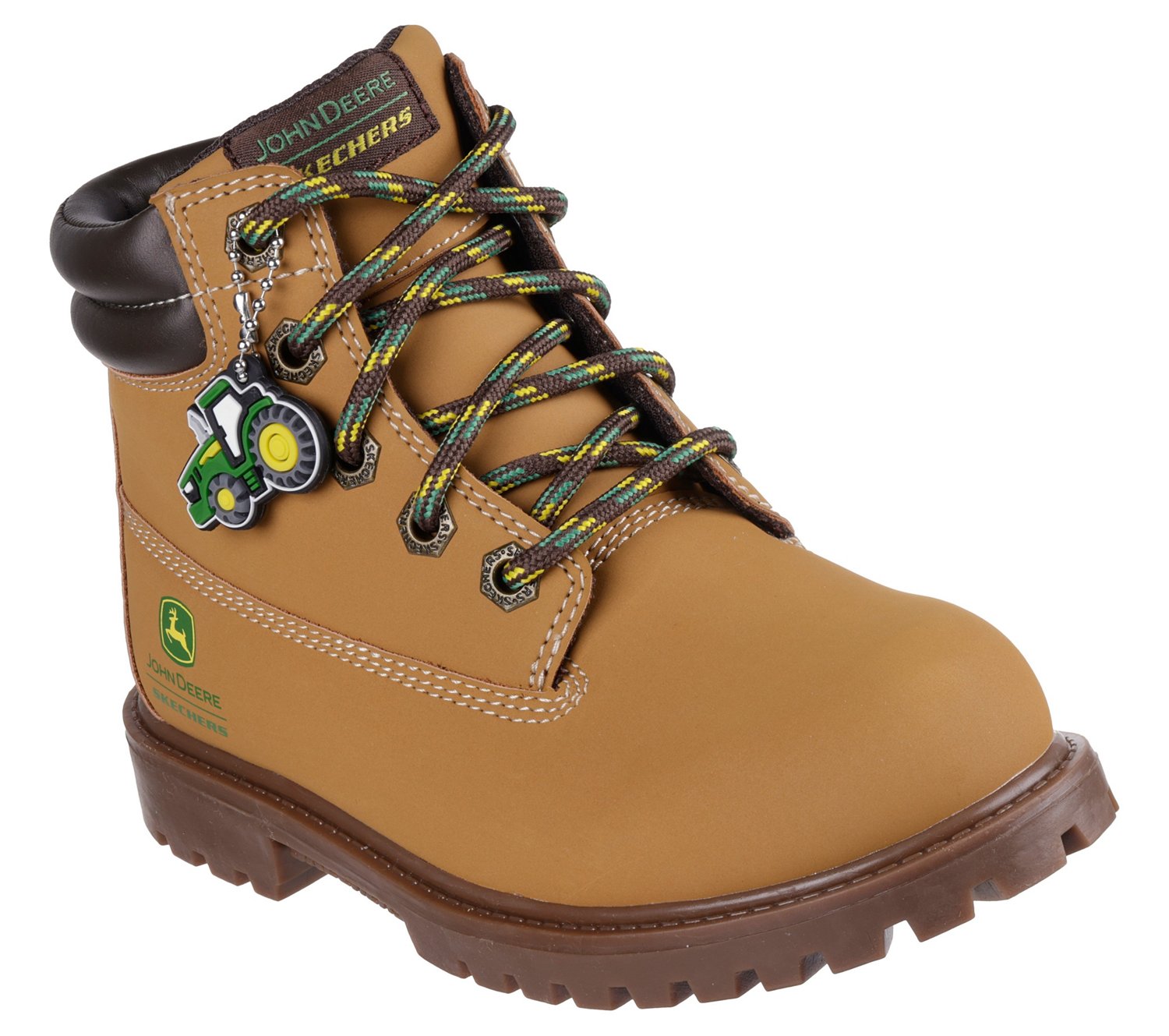 SKECHERS Boys' John Deere Power Reach Rugged Dozer Boots - view number 3