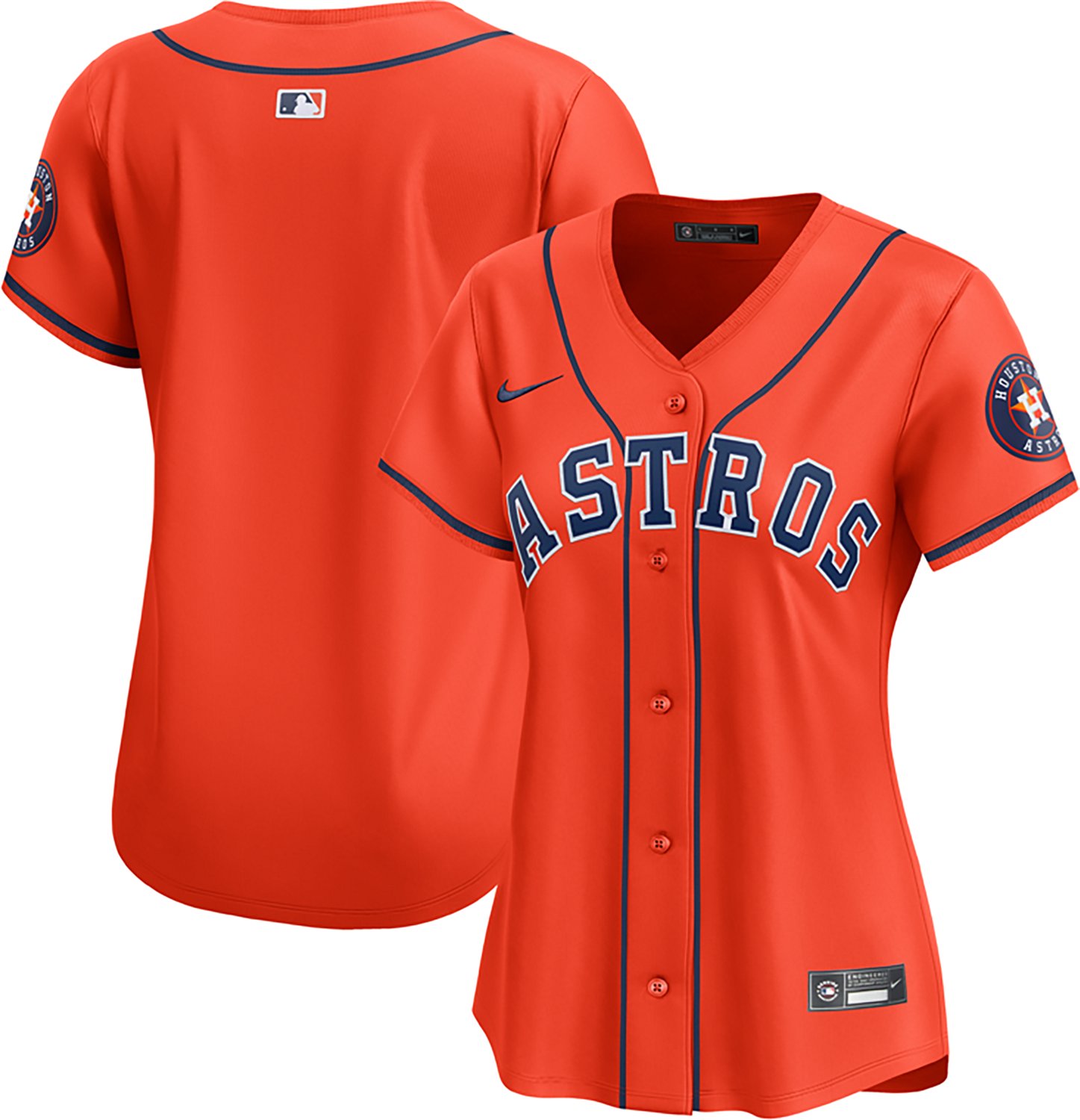 Nike Women's Houston Astros Alt2 Limited Jersey - view number 3