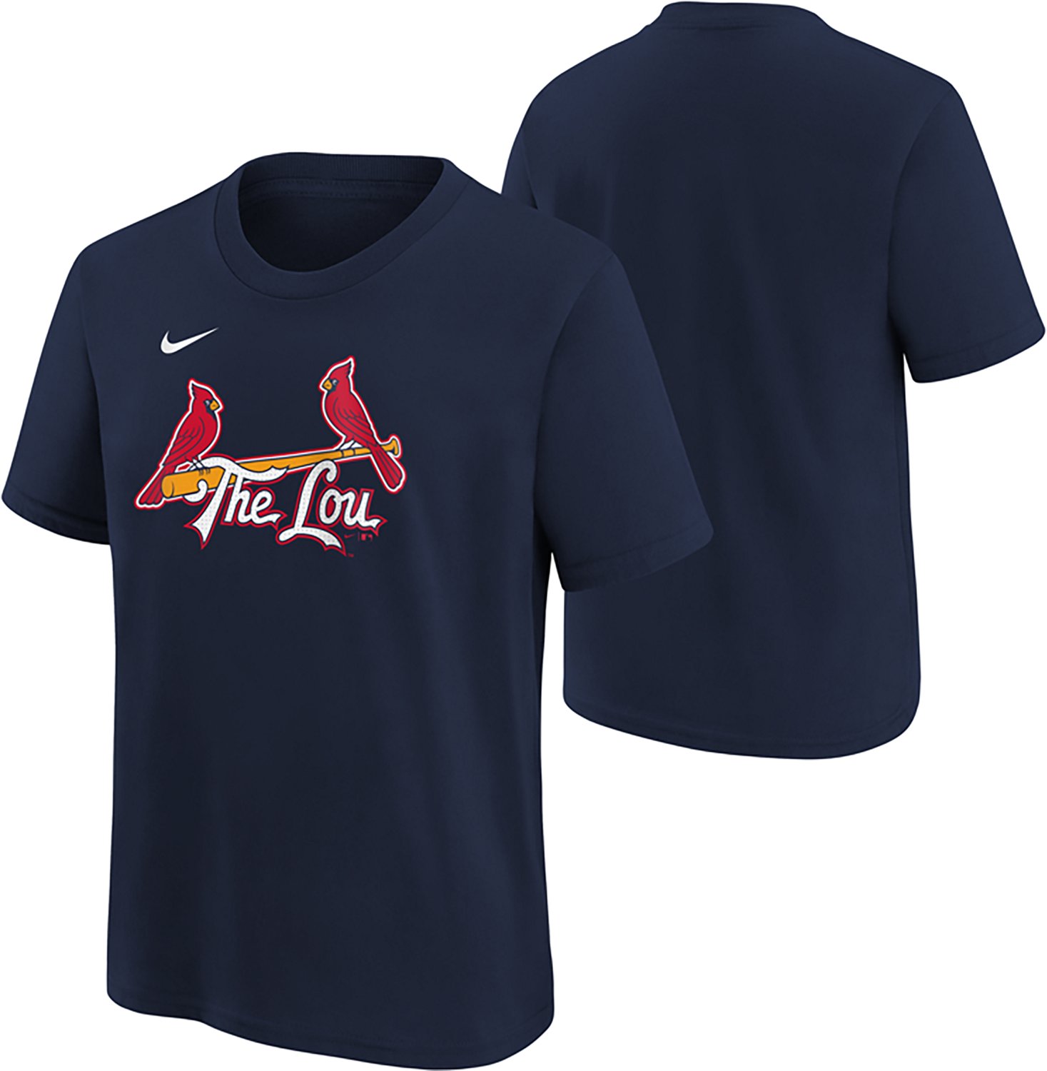 Nike Youth St. Louis Cardinals City Connect Wordmark Short Sleeve T-shirt - view number 3