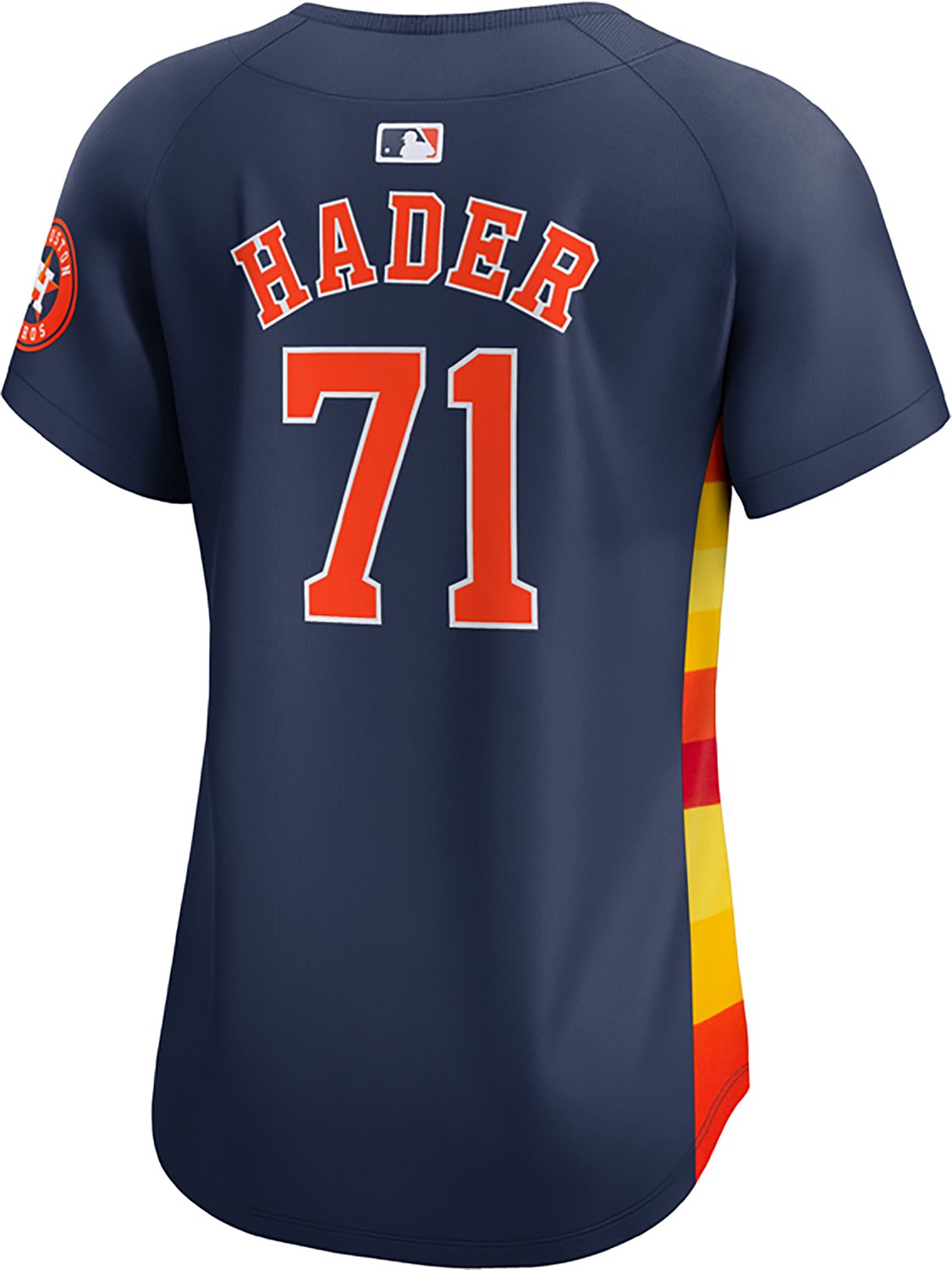Nike Women's Astros Hader Alt2 Limited N&N Jersey - view number 2