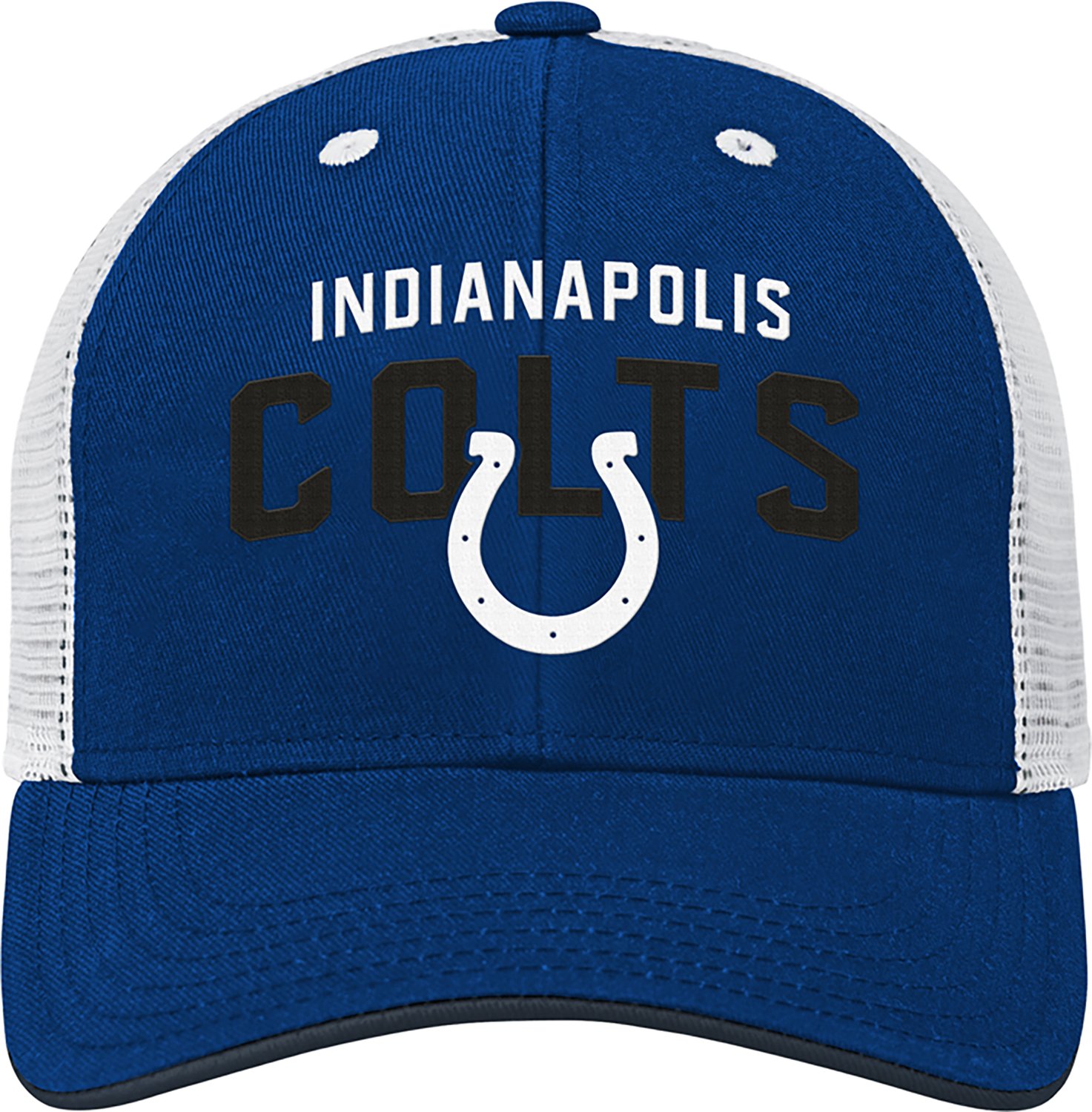 Outerstuff Boys' Indianapolis Colts Core Lockup Mesh Back Adjustable Cap - view number 2