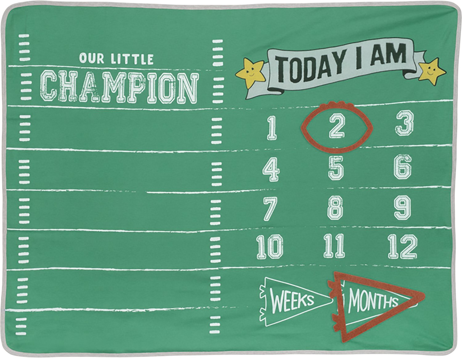 Outerstuff Infants' Buccaneers #1 Draft Pick 2-Piece Creeper and Blanket Set - view number 6