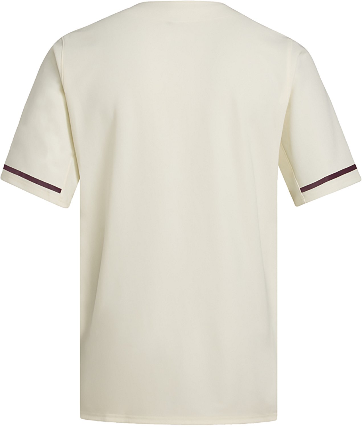 adidas Men's Texas A&M Aggies Gold Standard Full Button Baseball Jersey - view number 2