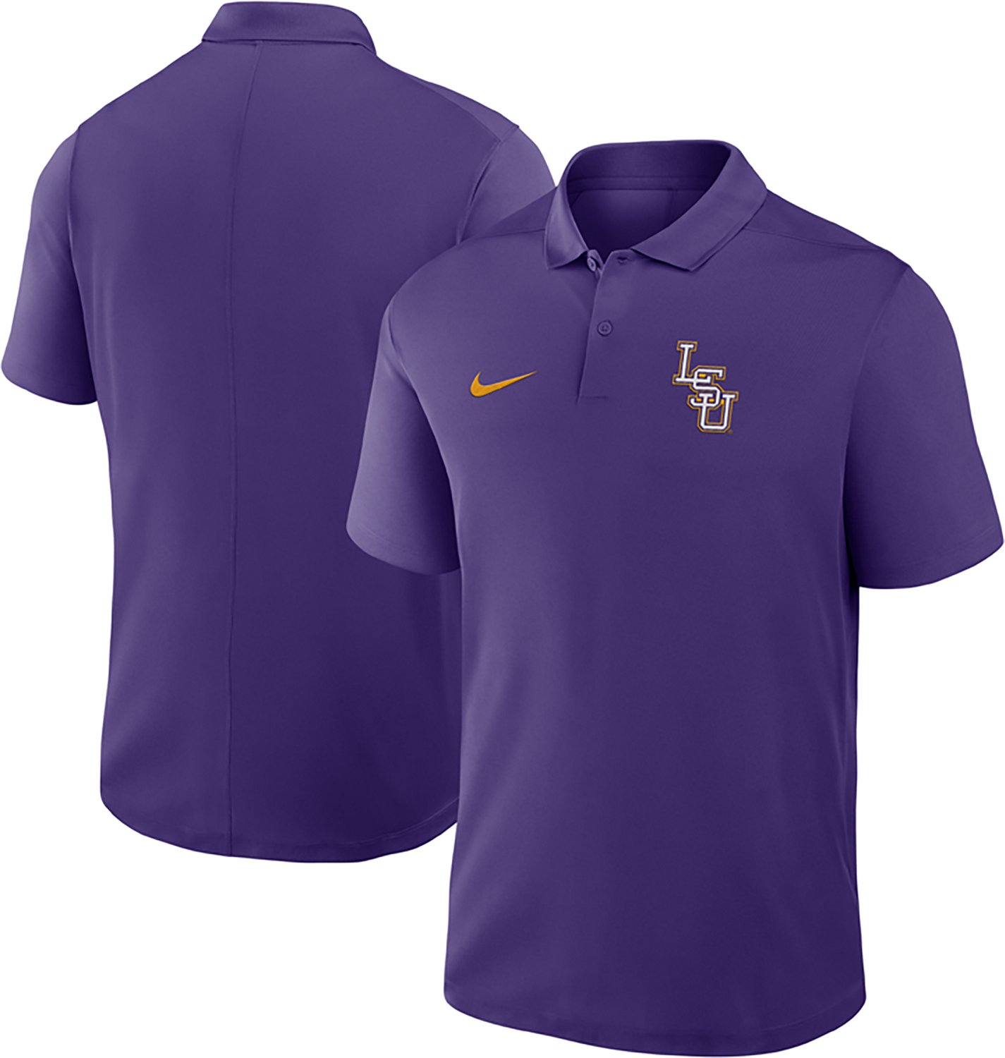 Nike Men's Louisiana State University Baseball Logo Victory Polo Shirt - view number 3