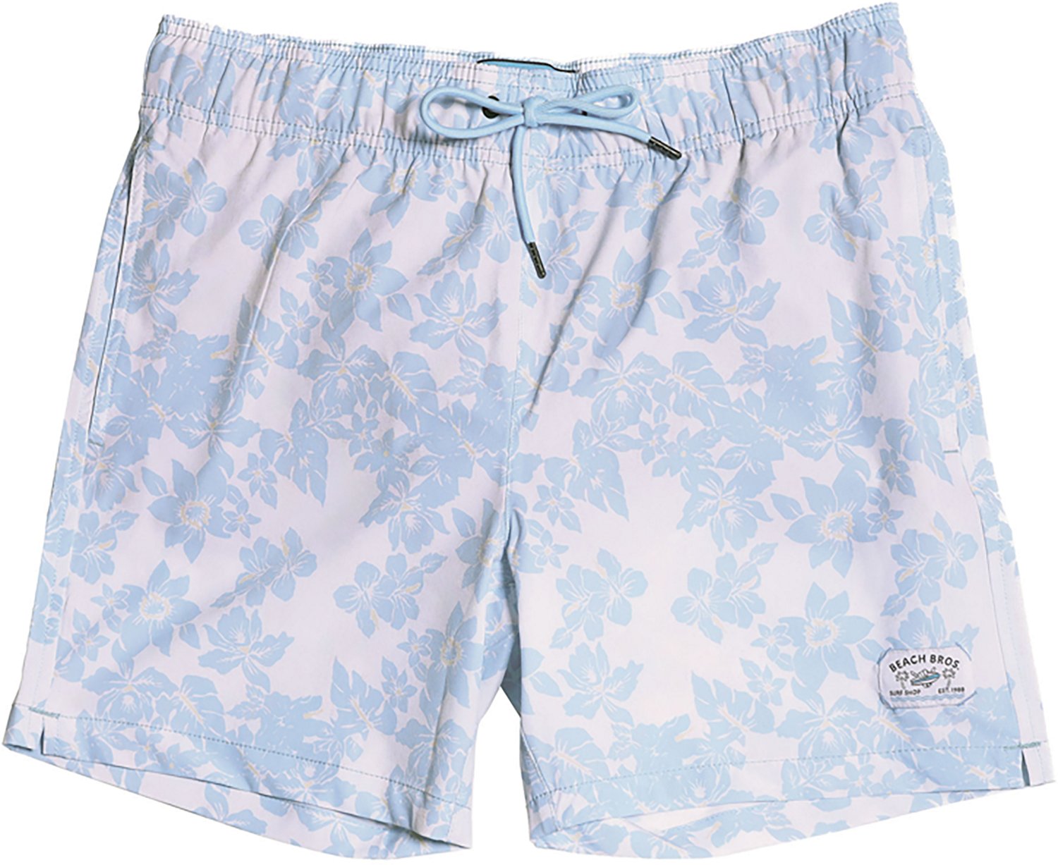 Beach Bros Men's Scattered Floral Swim Trunk Shorts 6.5 in - view number 6