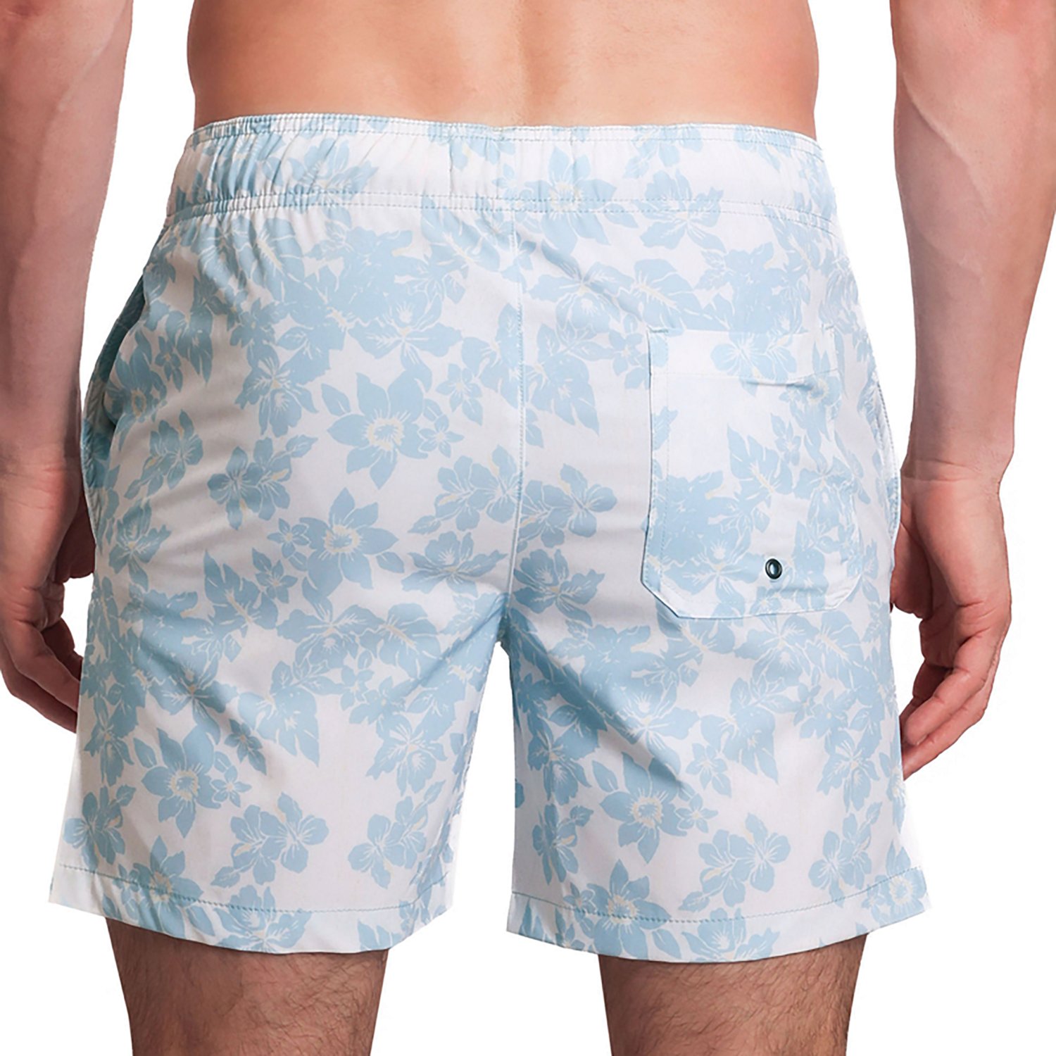 Beach Bros Men's Scattered Floral Swim Trunk Shorts 6.5 in - view number 2