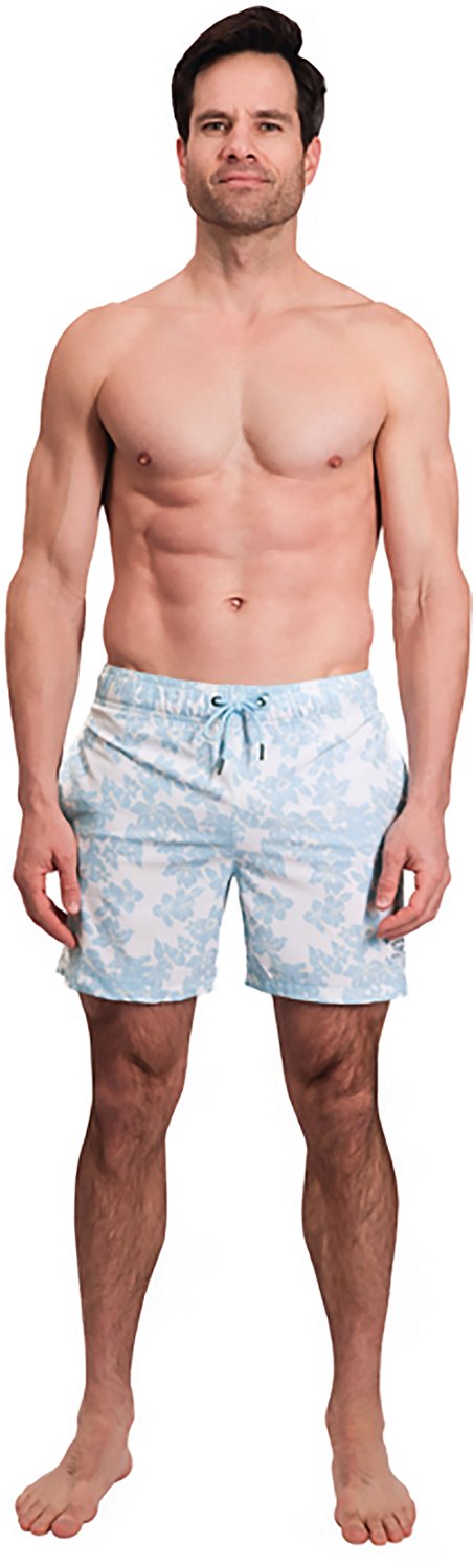 Beach Bros Men's Scattered Floral Swim Trunk Shorts 6.5 in - view number 3