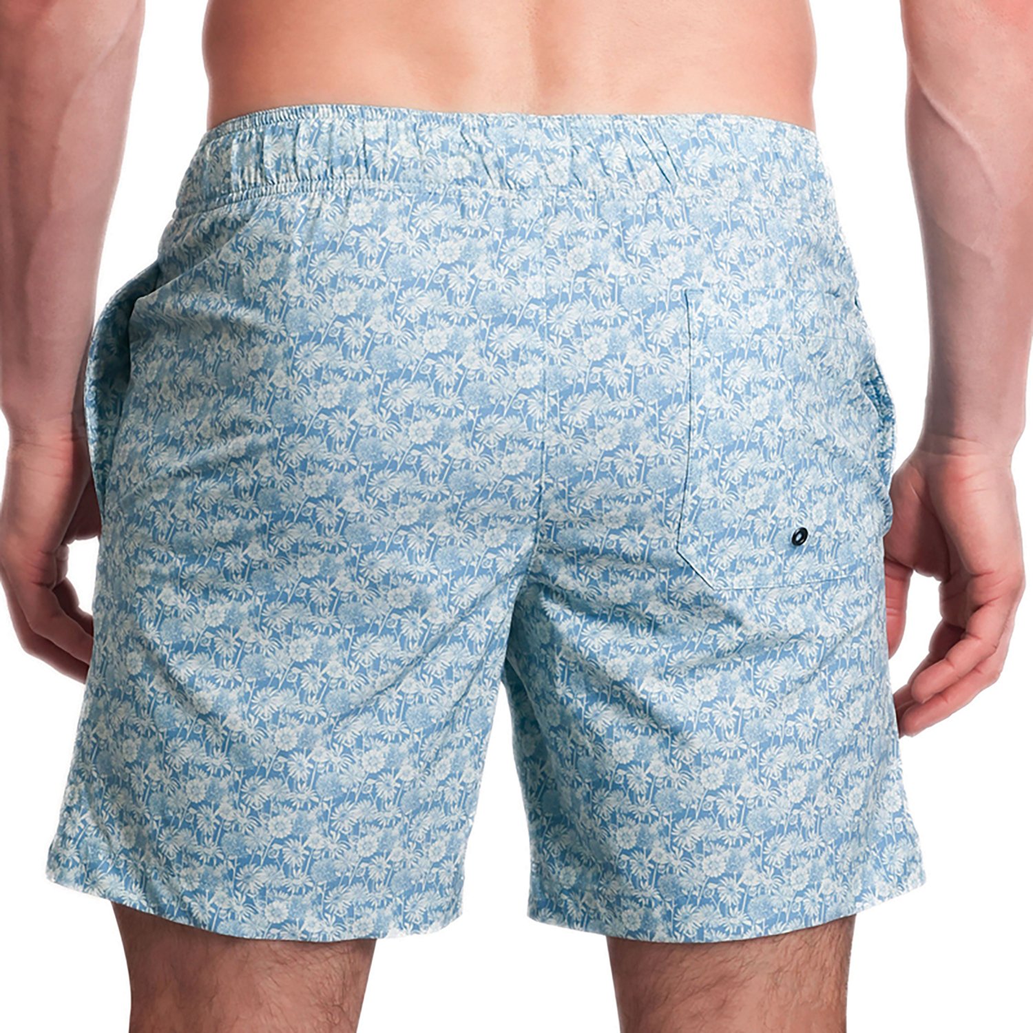 Beach Bros Men's Small Field of Daisies Swim Trunk Shorts 6.5 in - view number 2