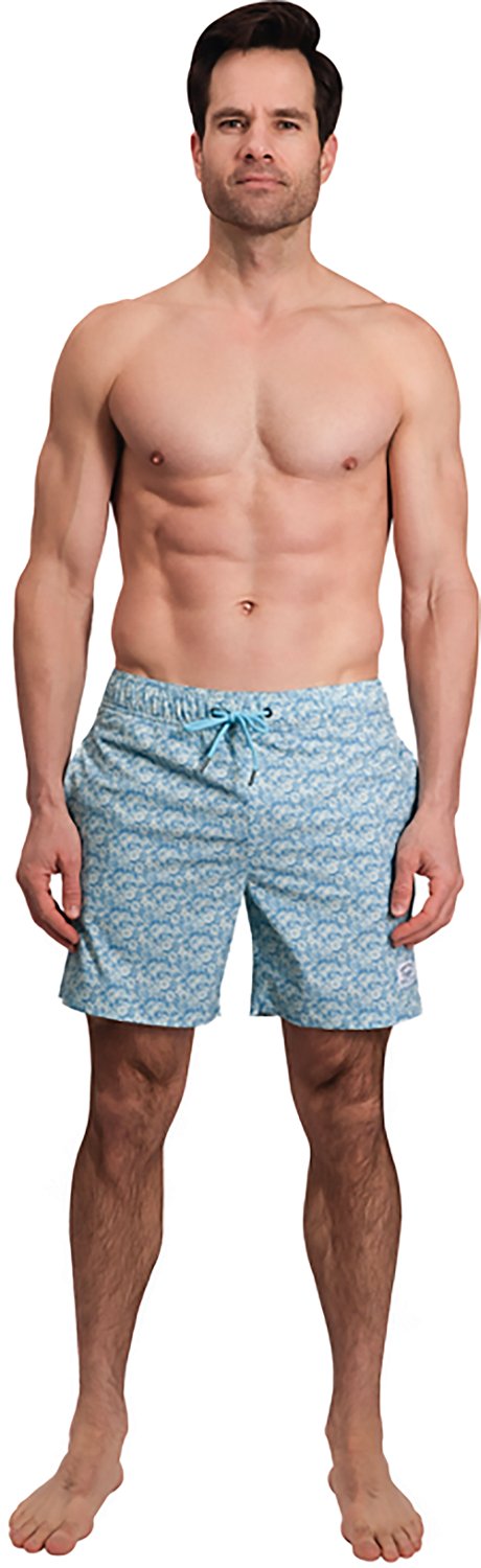 Beach Bros Men's Small Field of Daisies Swim Trunk Shorts 6.5 in - view number 3