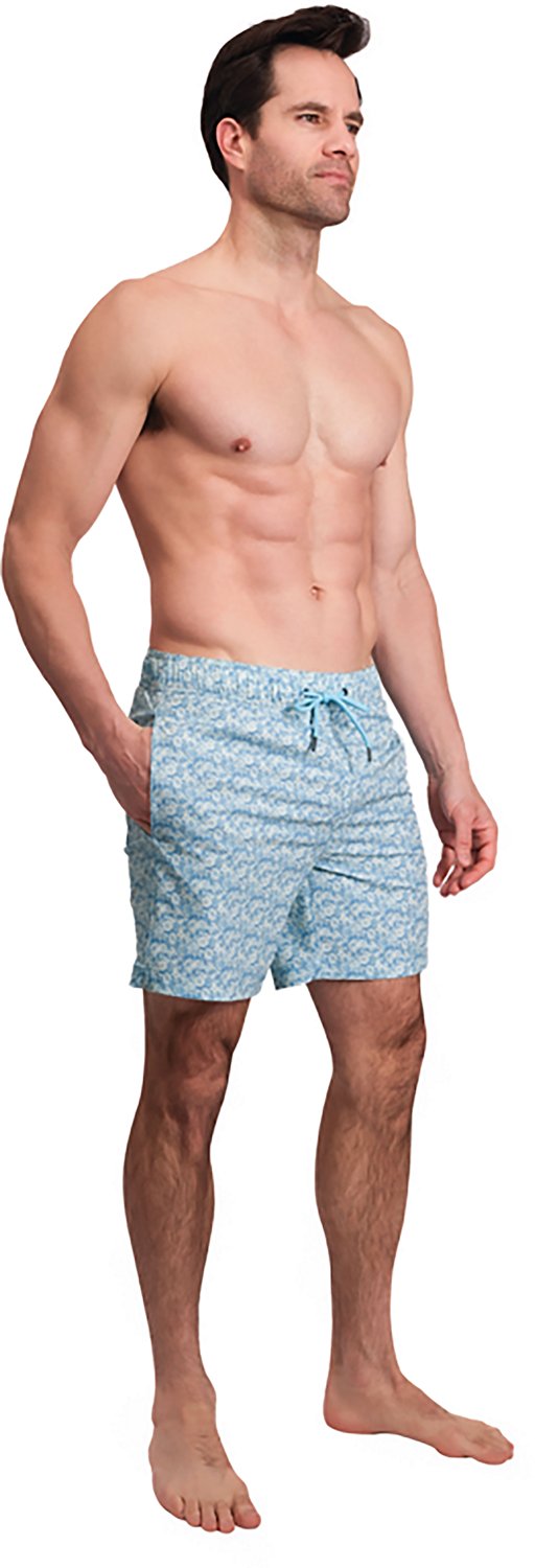 Beach Bros Men's Small Field of Daisies Swim Trunk Shorts 6.5 in - view number 5