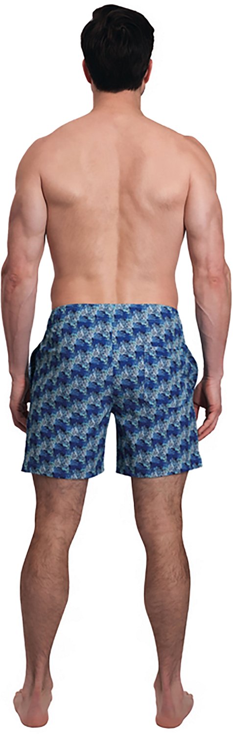 Beach Bros Men's Coral Overlap Swim Trunk Shorts 6.5 in - view number 4