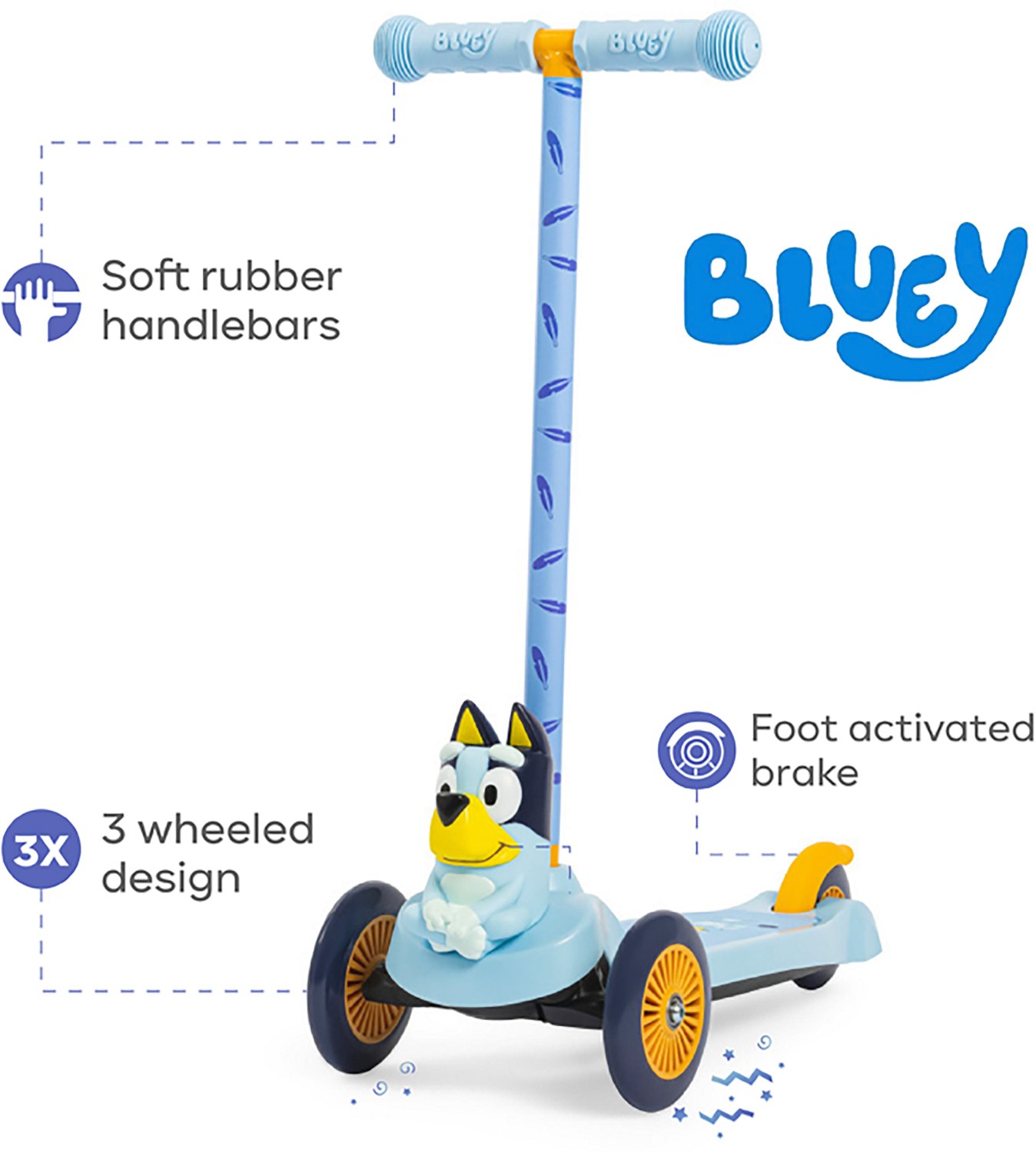 Bluey 3-D Scooter                                                                                                                - view number 4