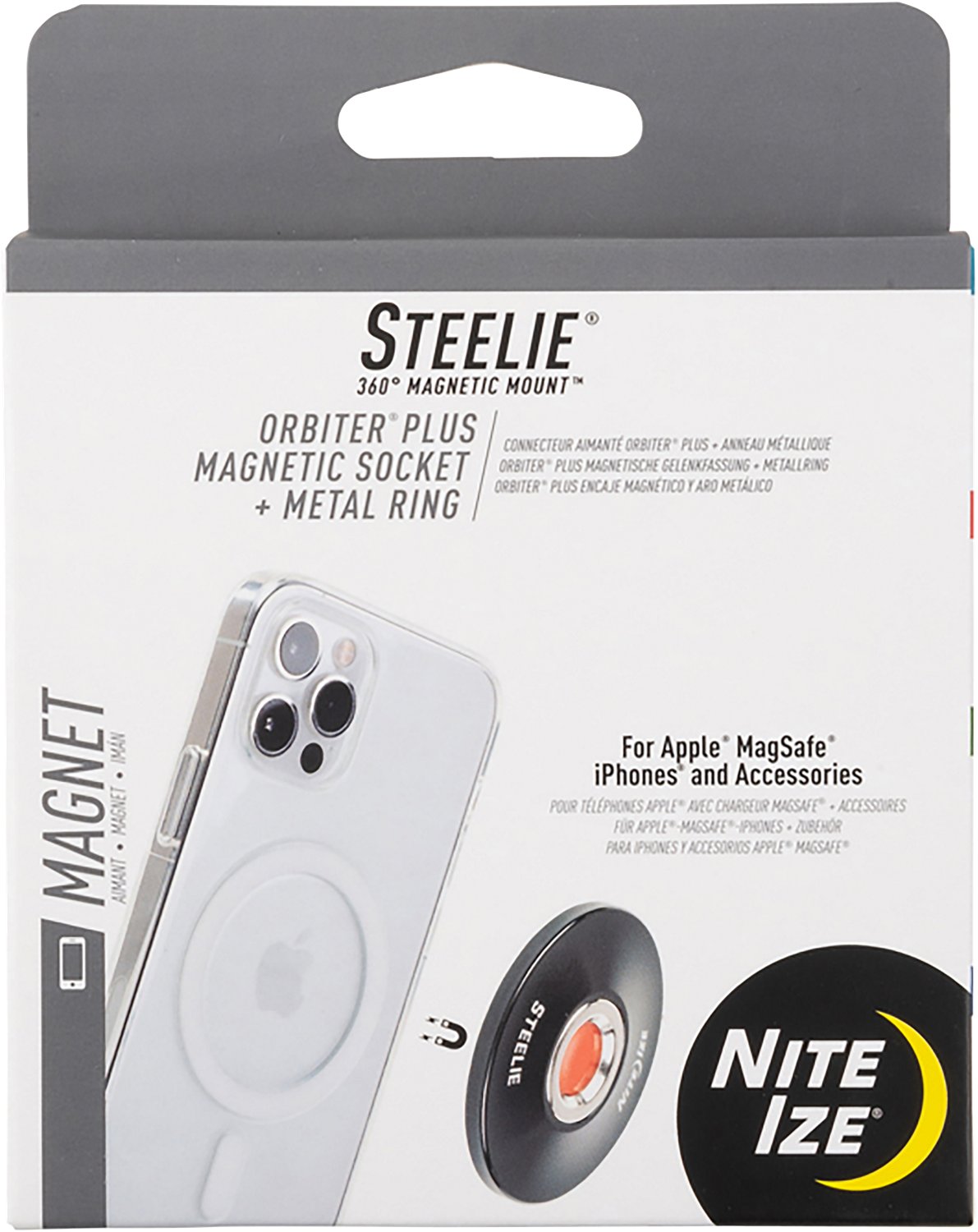 Nite Ize Steelie Orbiter Plus Magnetic Socket and Metal Ring - view number 3
