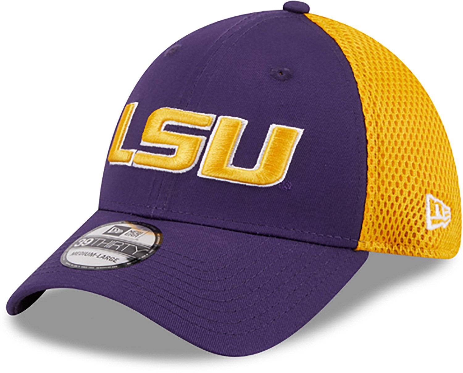 New Era Men's Louisiana State University NEO 39THIRTY Cap - view number 4