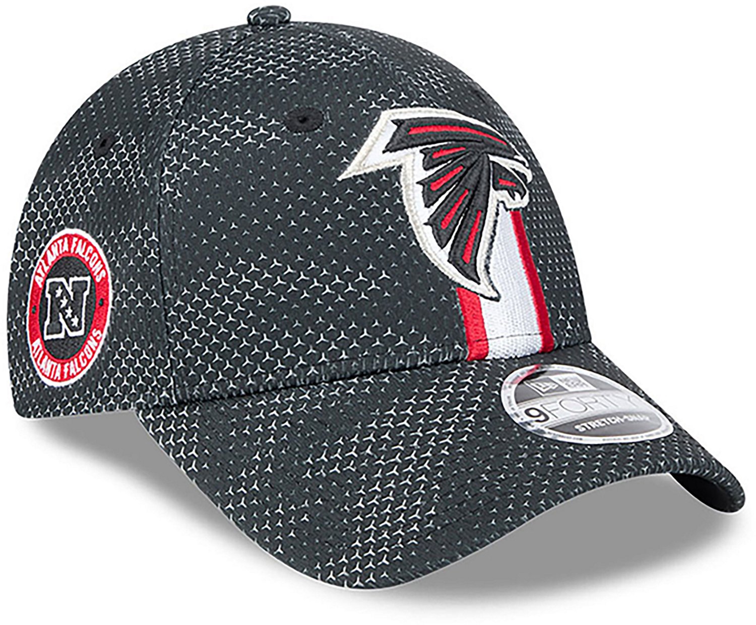 New Era Men's Falcons Official Sideline Adjustable 9FORTY Cap - view number 3