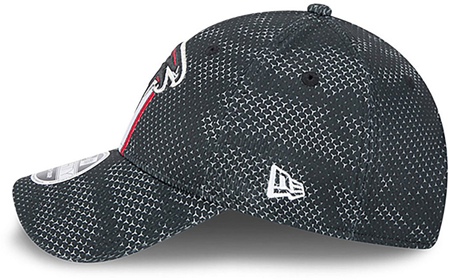 New Era Men's Falcons Official Sideline Adjustable 9FORTY Cap - view number 4