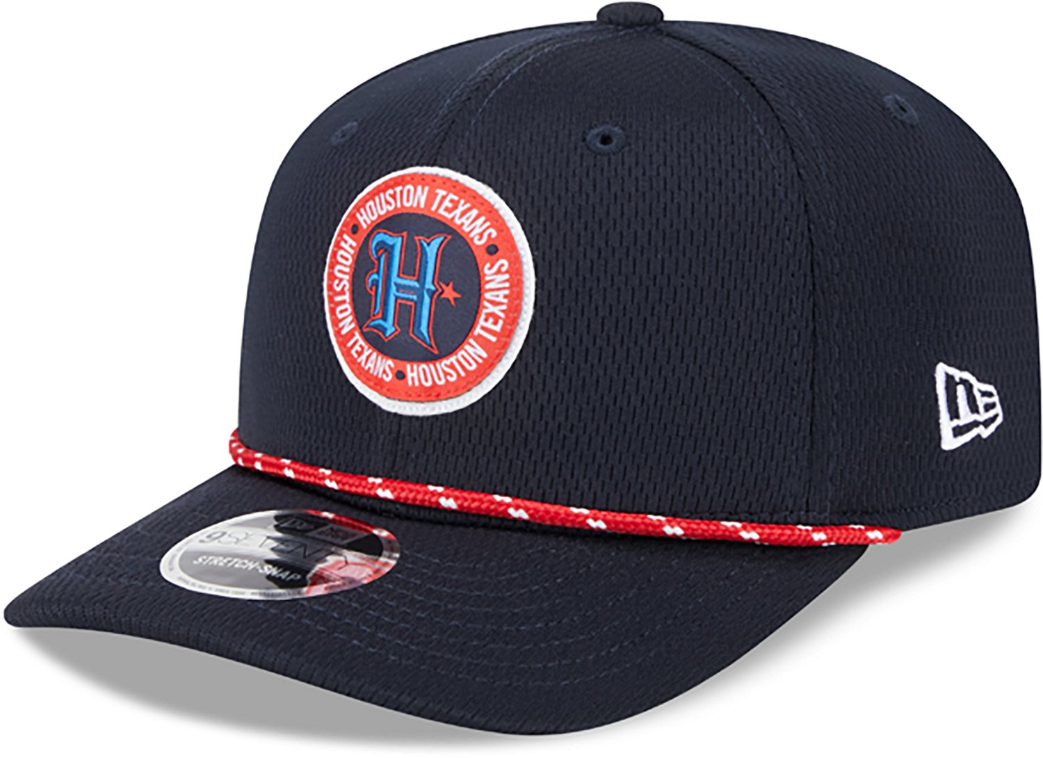 New Era Adults' Texans Official Sideline New H Logo 9FIFTY Cap - view number 4