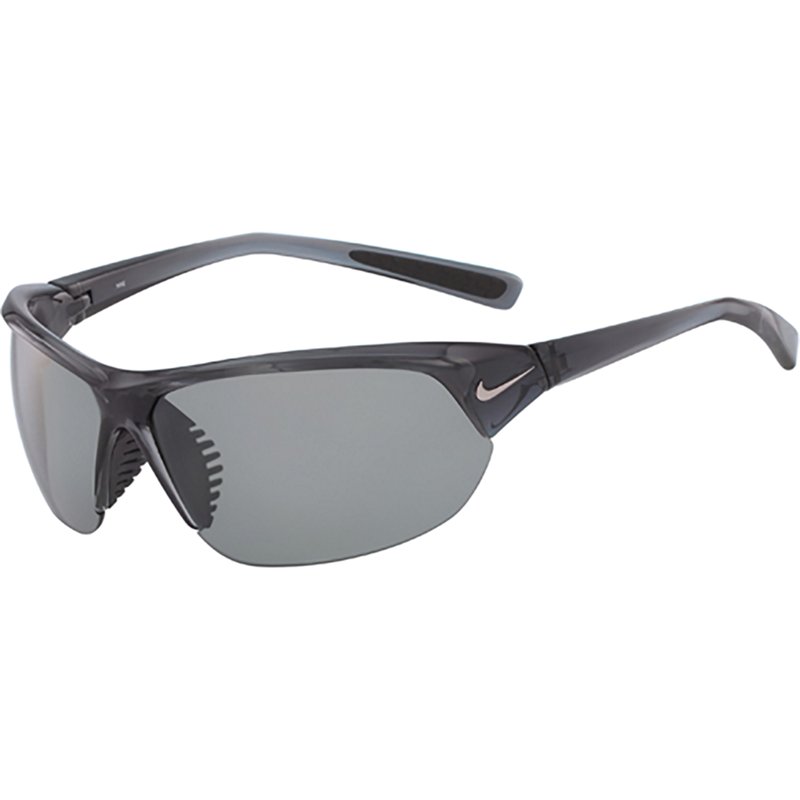 Nike Adults' Skylon ACE Mirrored Sunglasses Black/Red - Rack Sunglasses at Academy Sports