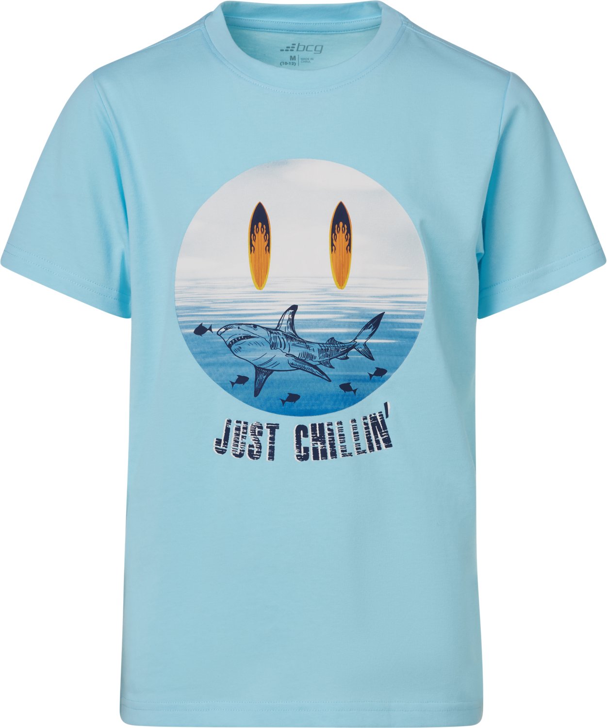 BCG Boys' Cotton Just Chillin Graphic T-shirt - view number 3
